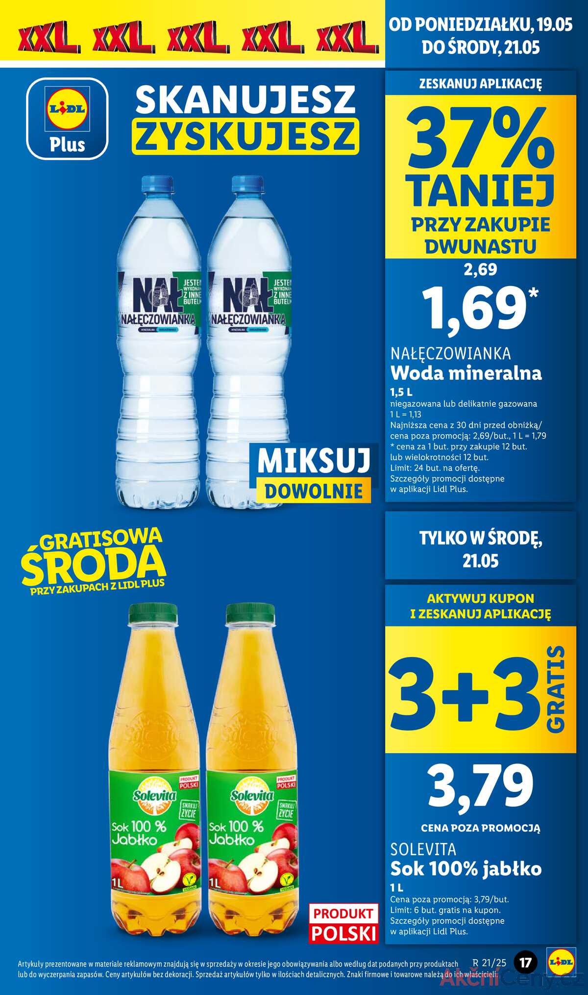 Leták Lidl Polsko 19.5.-21.5.2025 strana 19