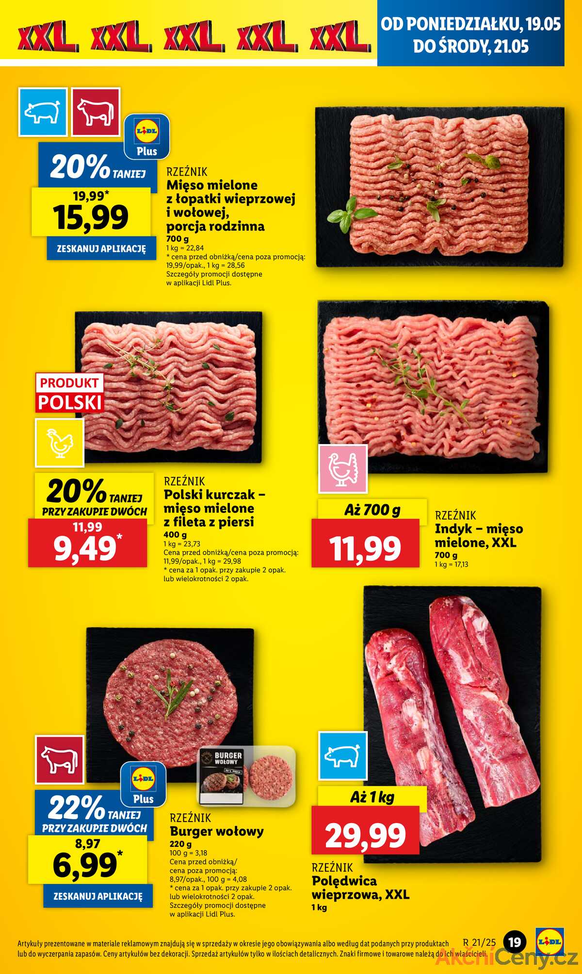 Leták Lidl Polsko 19.5.-21.5.2025 strana 23