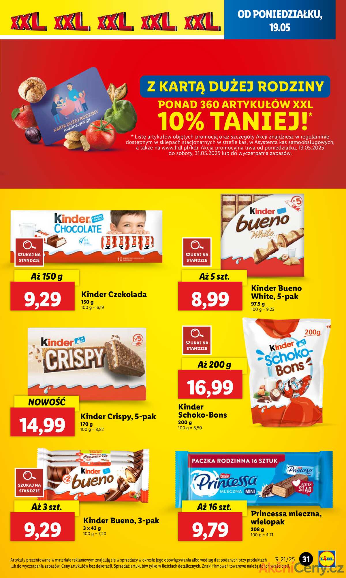 Leták Lidl Polsko 19.5.-21.5.2025 strana 35