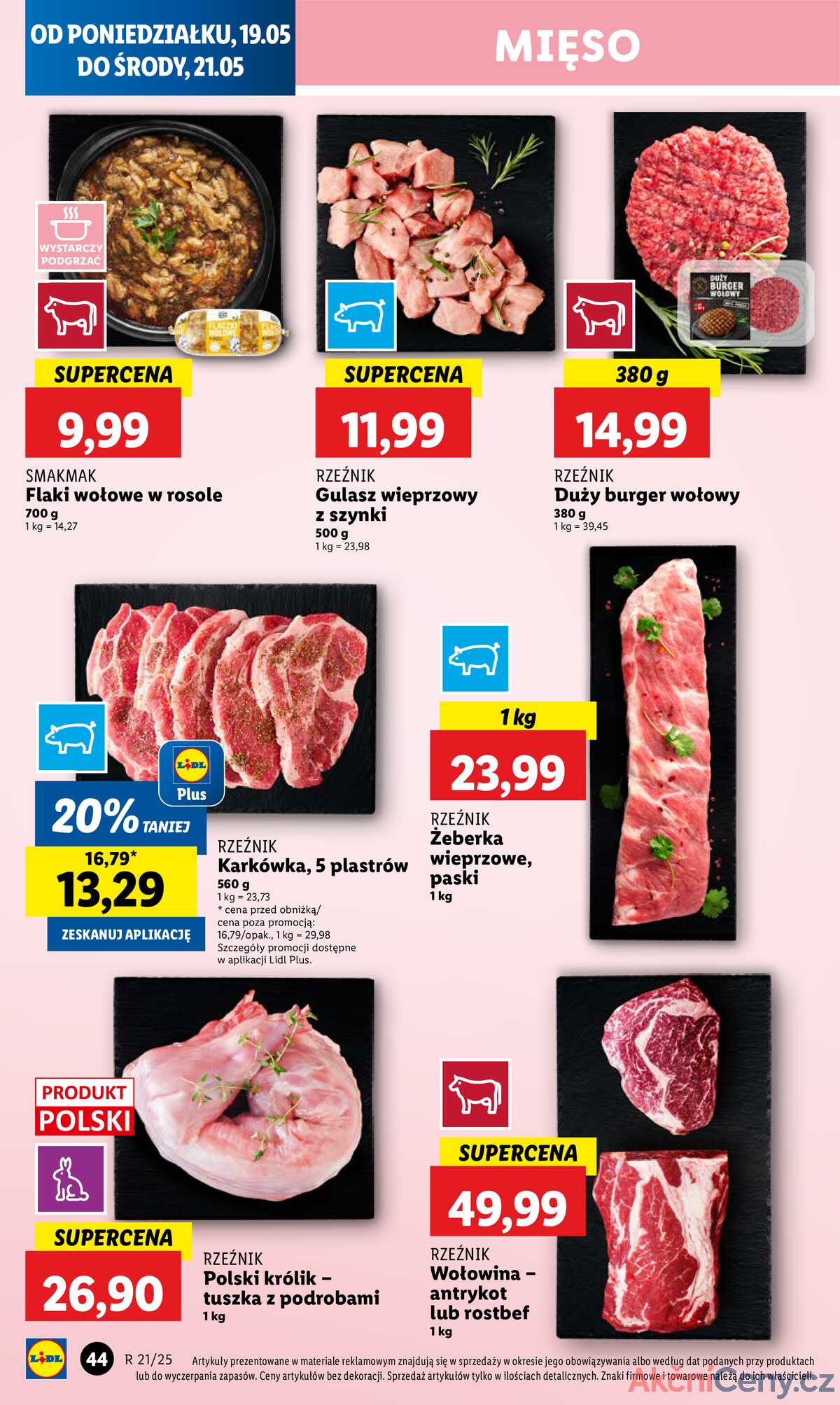 Leták Lidl Polsko 19.5.-21.5.2025 strana 50