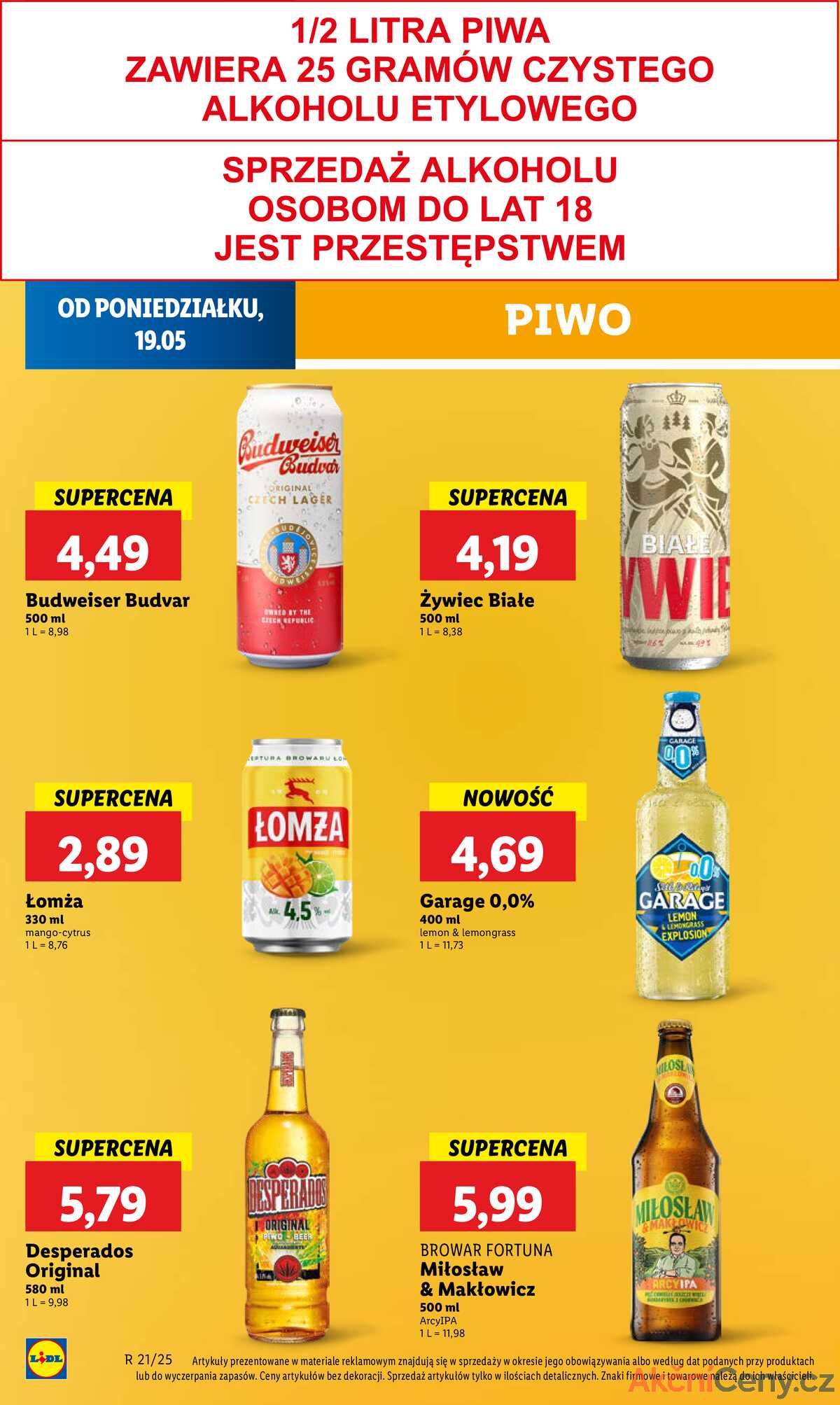 Leták Lidl Polsko 19.5.-21.5.2025 strana 54