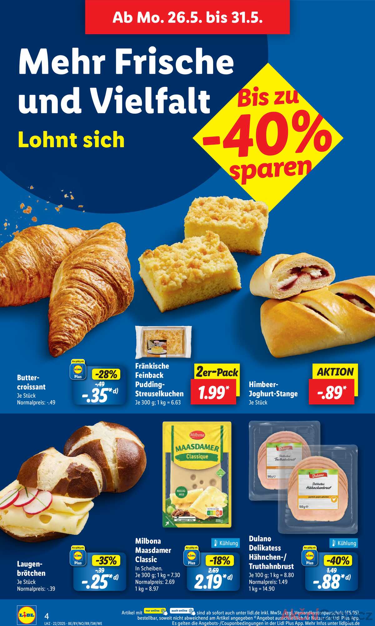 Leták Lidl Německo 26.5.-31.5.2025 strana 4