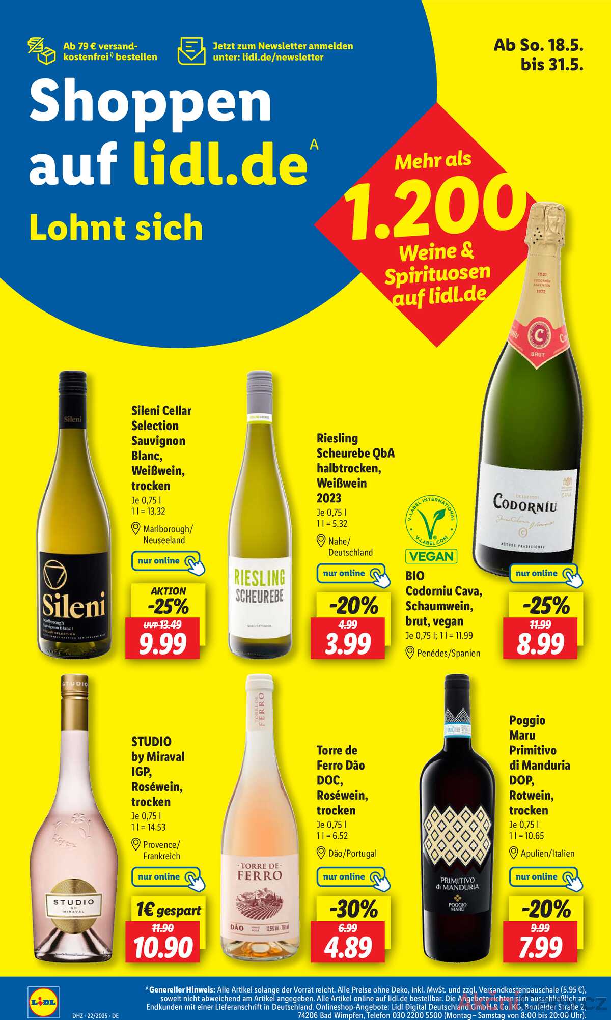 Leták Lidl Německo 26.5.-31.5.2025 strana 20
