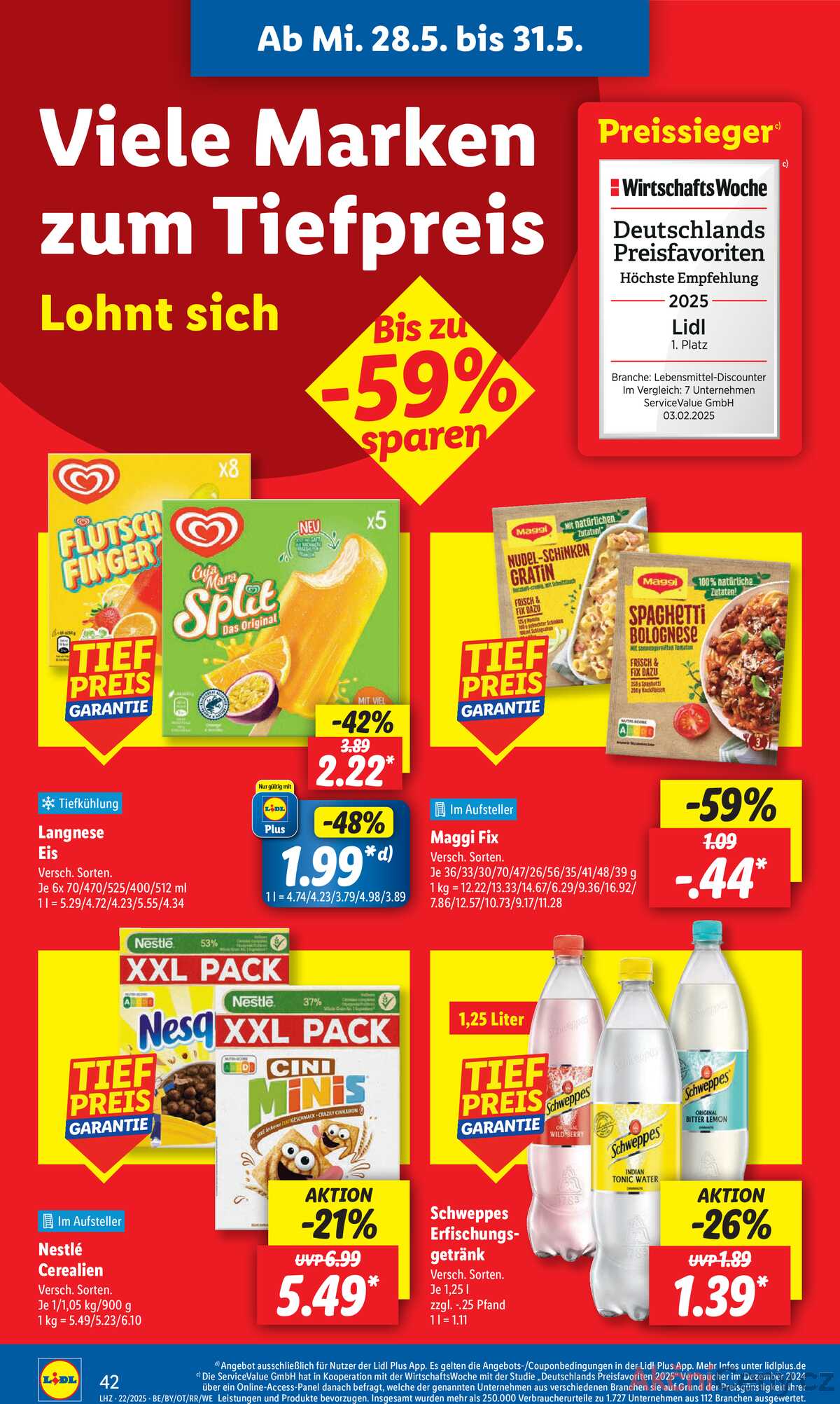 Leták Lidl Německo 26.5.-31.5.2025 strana 58