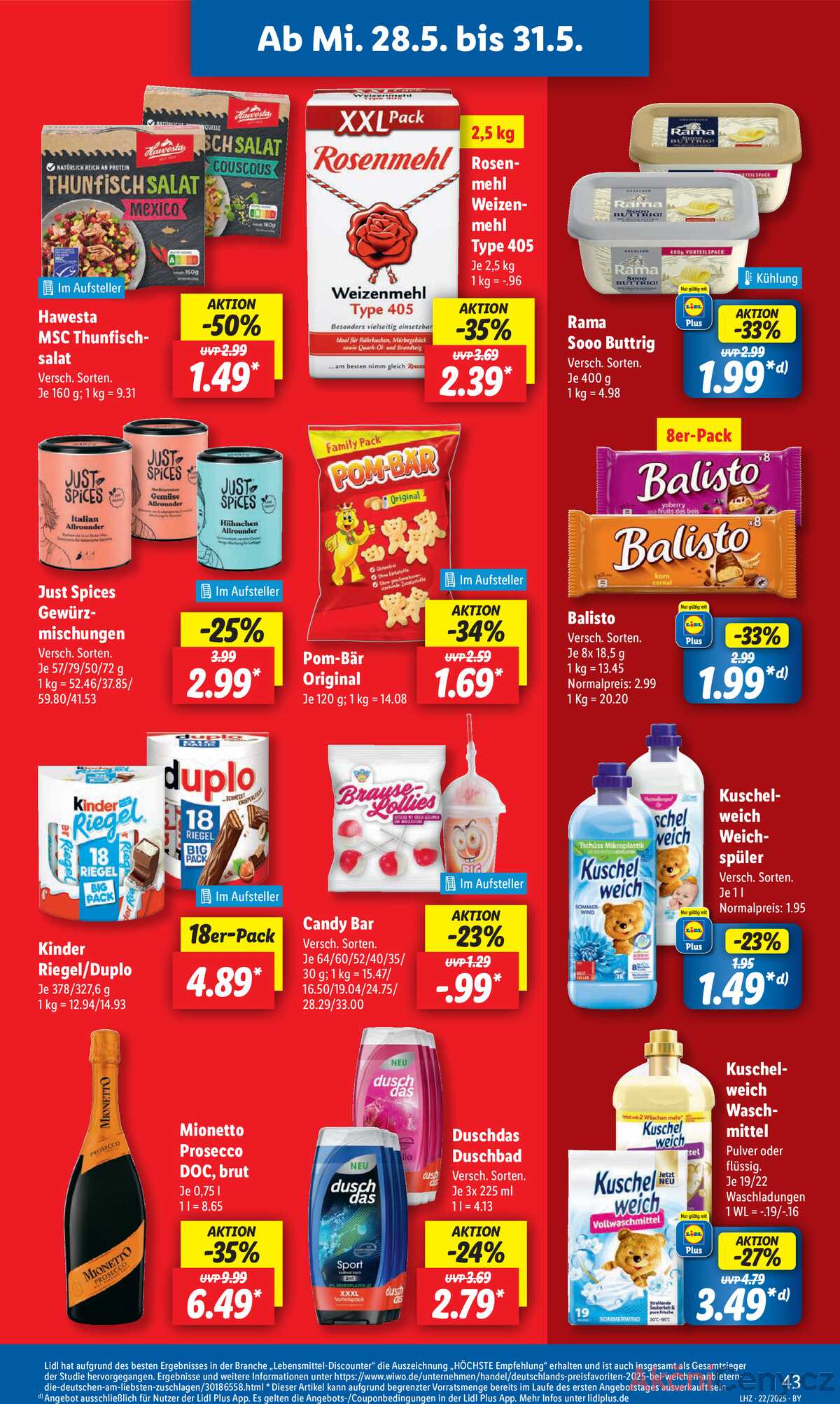 Leták Lidl Německo 26.5.-31.5.2025 strana 59