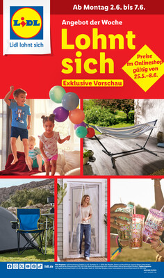 Leták Lidl Německo 2.6.-7.6.2025