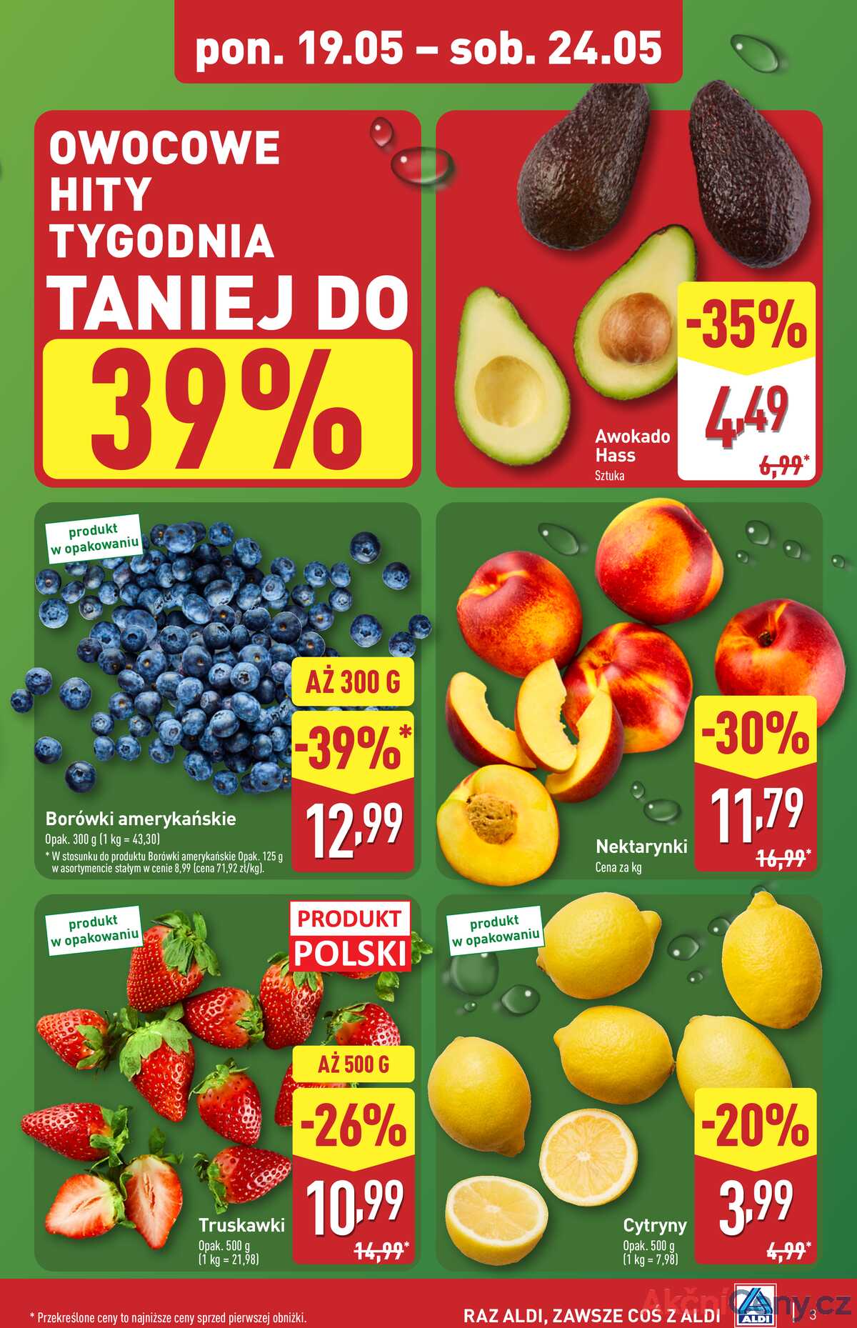 Leták Aldi Polsko 19.5.-24.5.2025 strana 3