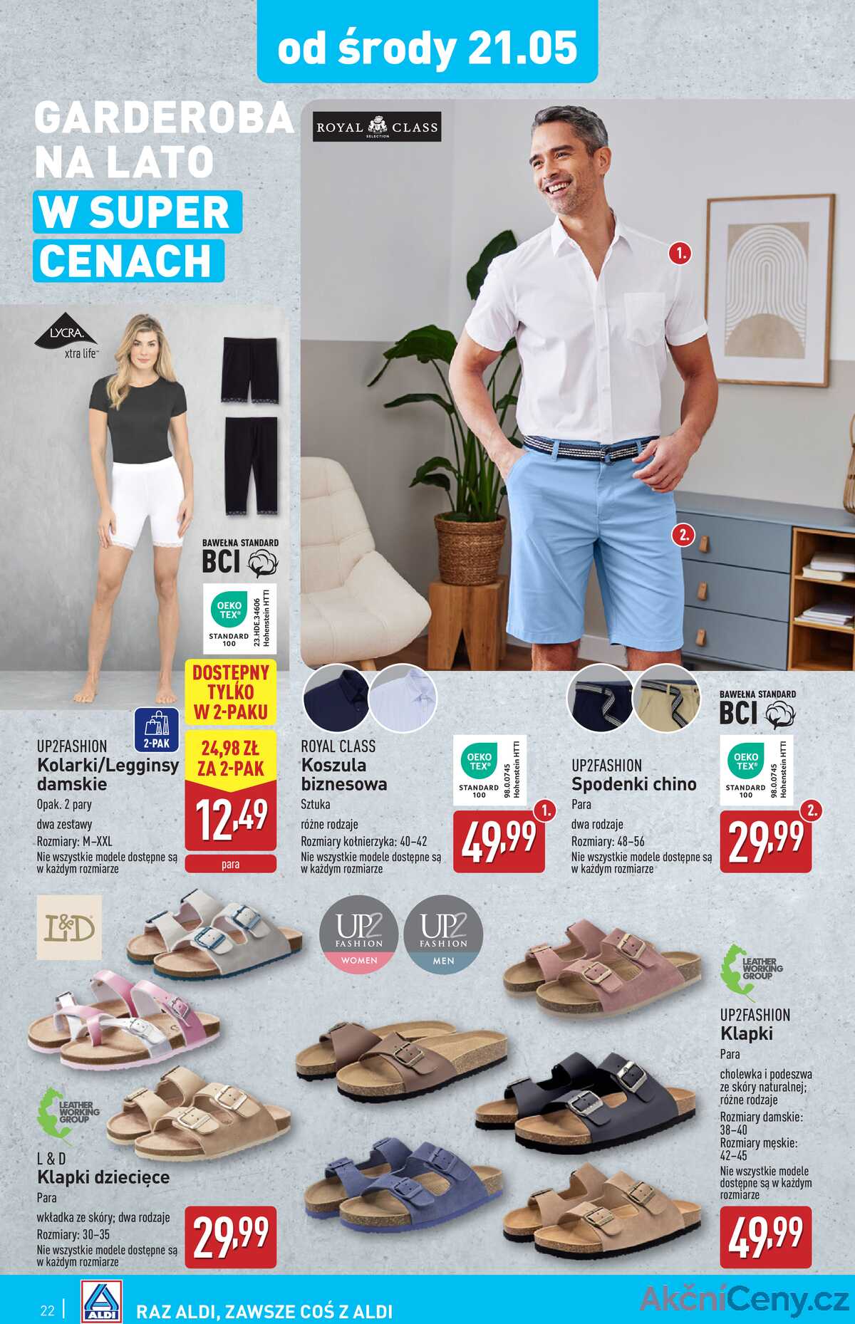 Leták Aldi Polsko 19.5.-24.5.2025 strana 22