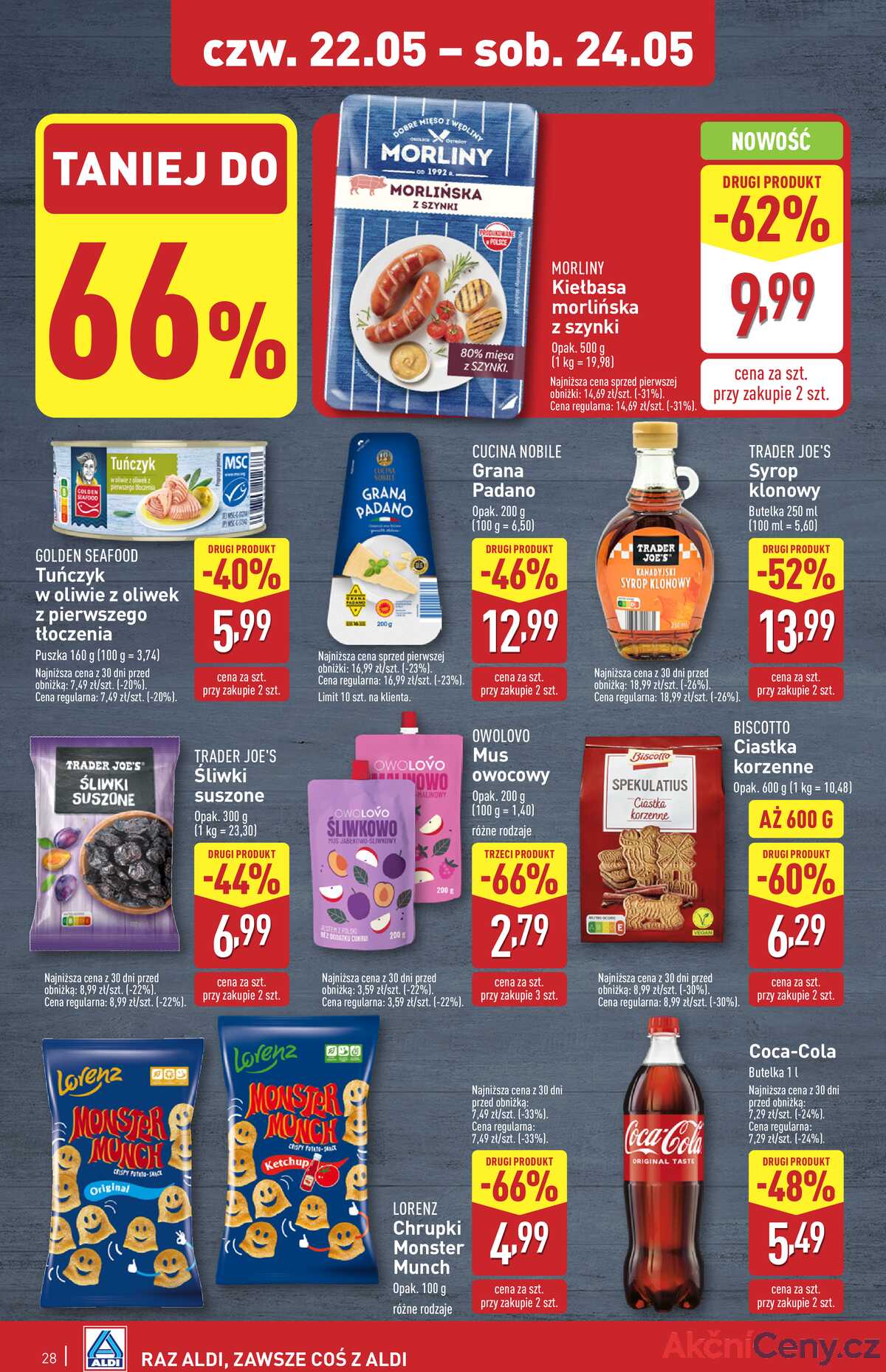 Leták Aldi Polsko 19.5.-24.5.2025 strana 28