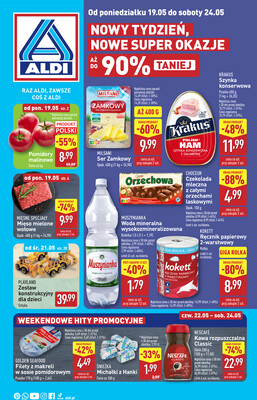 Leták Aldi Polsko 19.5.-24.5.2025