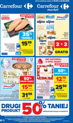 Leták Carrefour Polsko 19.5.-24.5.2025 - Trh od pondělí
