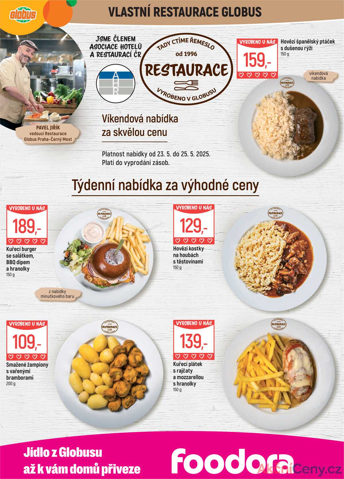 Akční leták Globus 21.5. - 27.5.2025 - Globus Praha - Centrum Černý Most strana 7