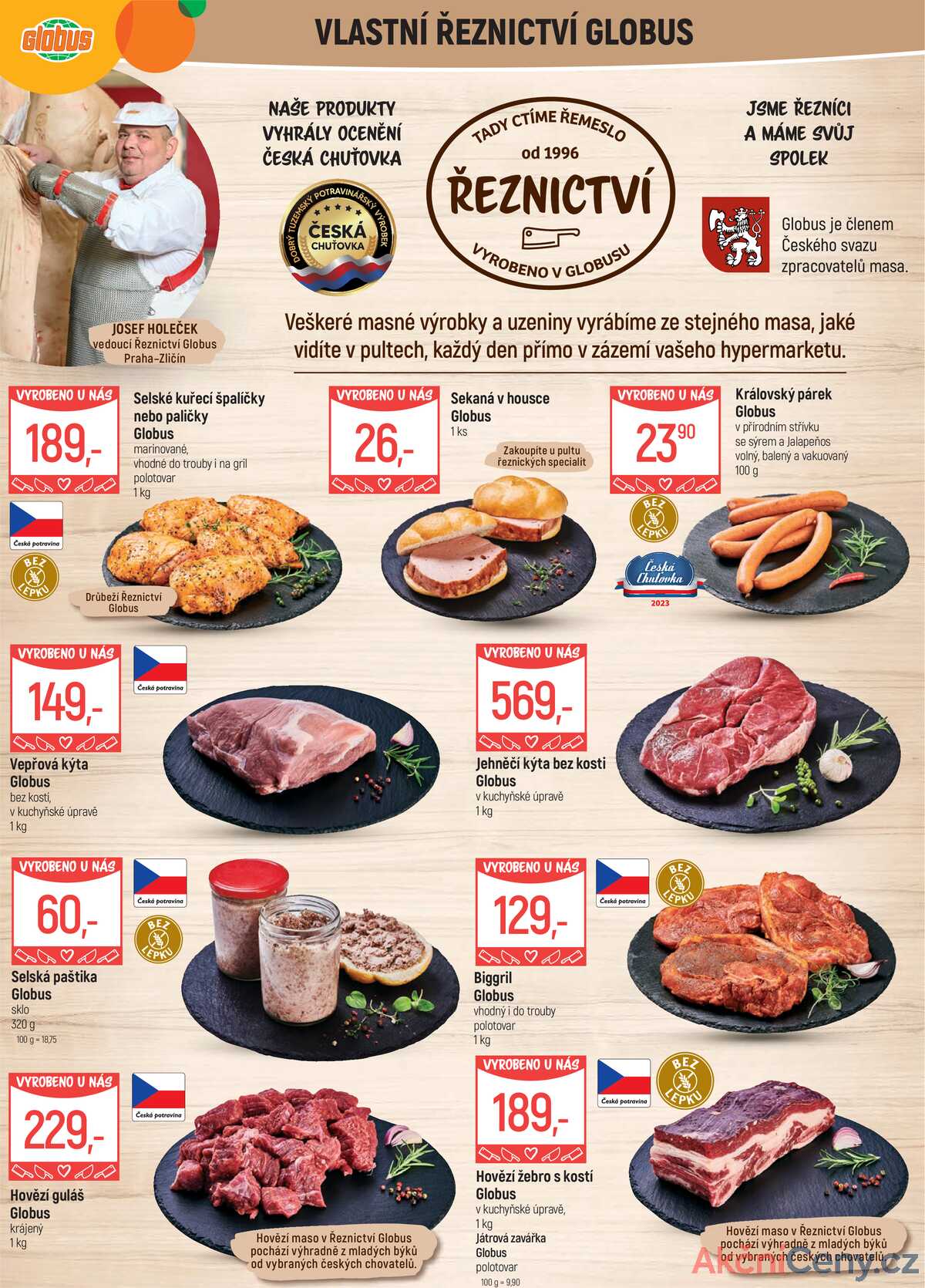 Akční leták Globus 21.5. - 27.5.2025 - Globus Praha - Zličín strana 5