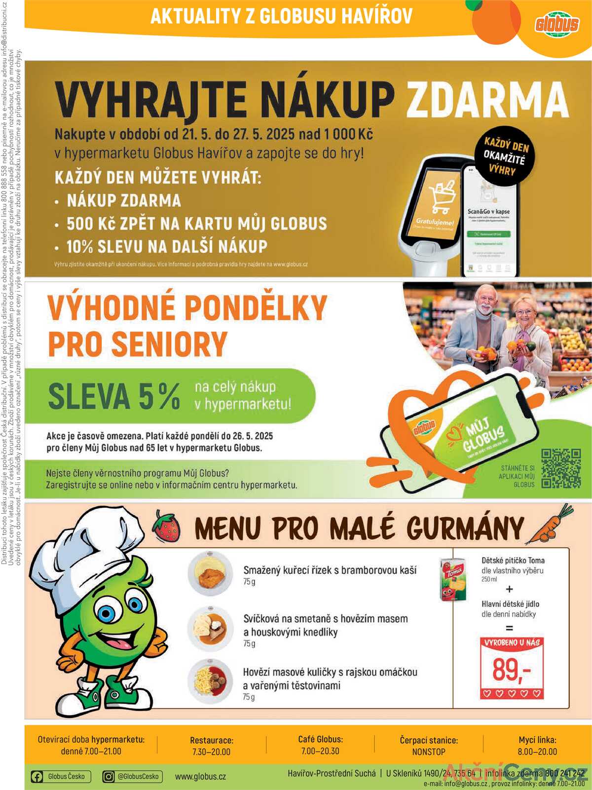 Akční leták Globus 21.5. - 27.5.2025 - Globus Havířov strana 39