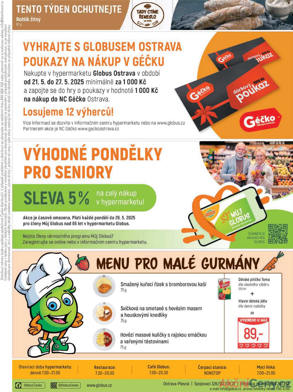 Akční leták Globus 21.5. - 27.5.2025 - Globus Ostrava strana 39