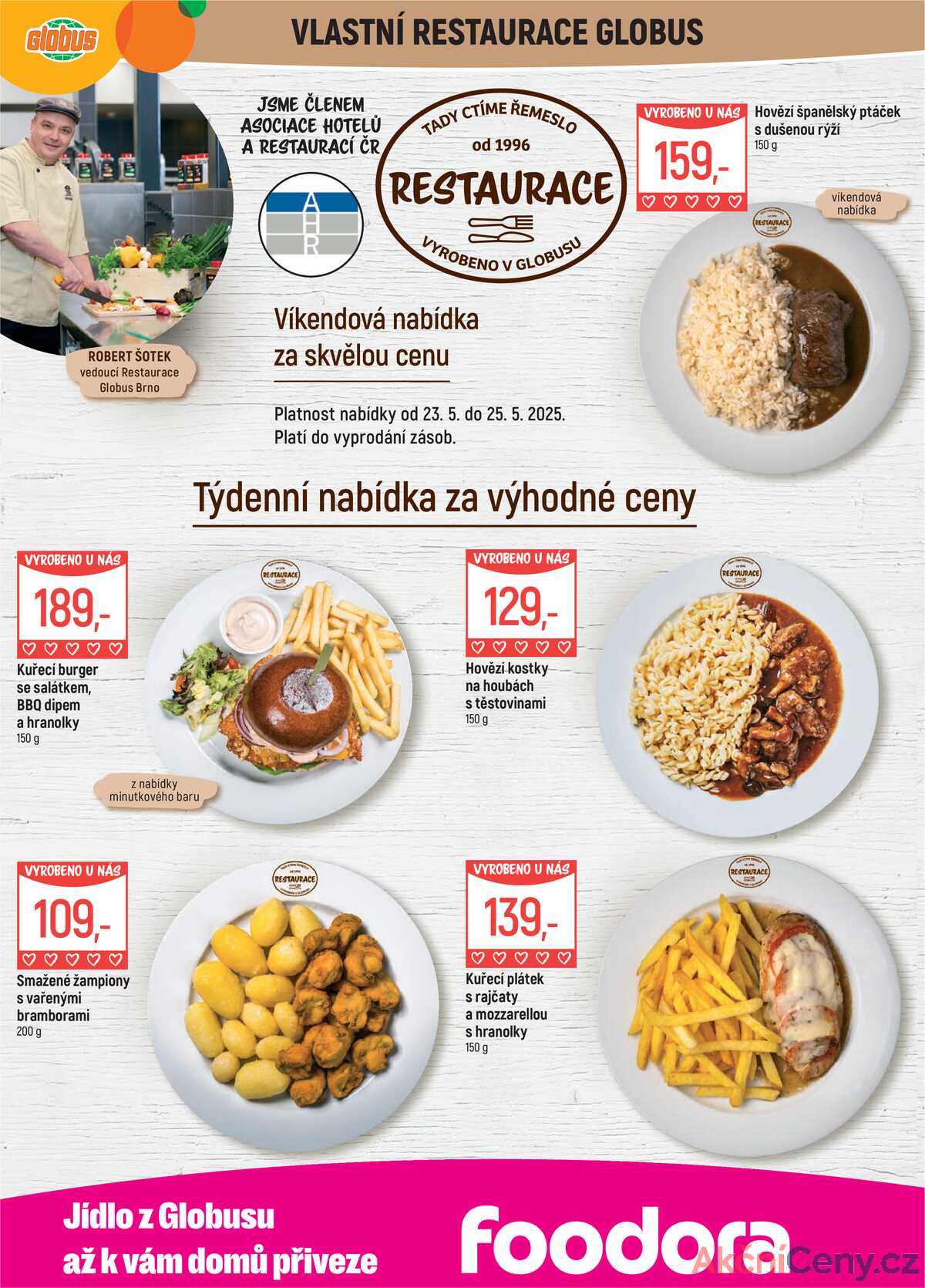 Akční leták Globus 21.5. - 27.5.2025 - Globus Brno Ivanovice strana 7