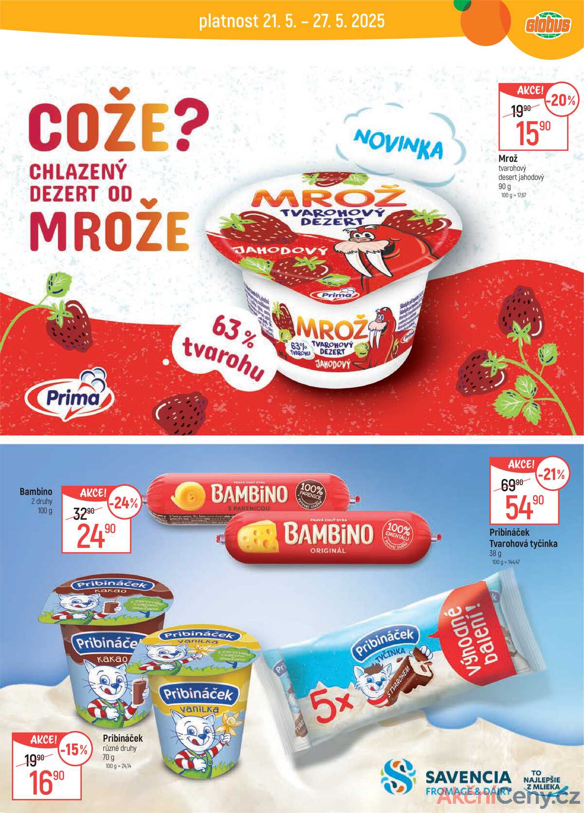 Akční leták Globus 21.5. - 27.5.2025 - Globus Brno Ivanovice strana 3