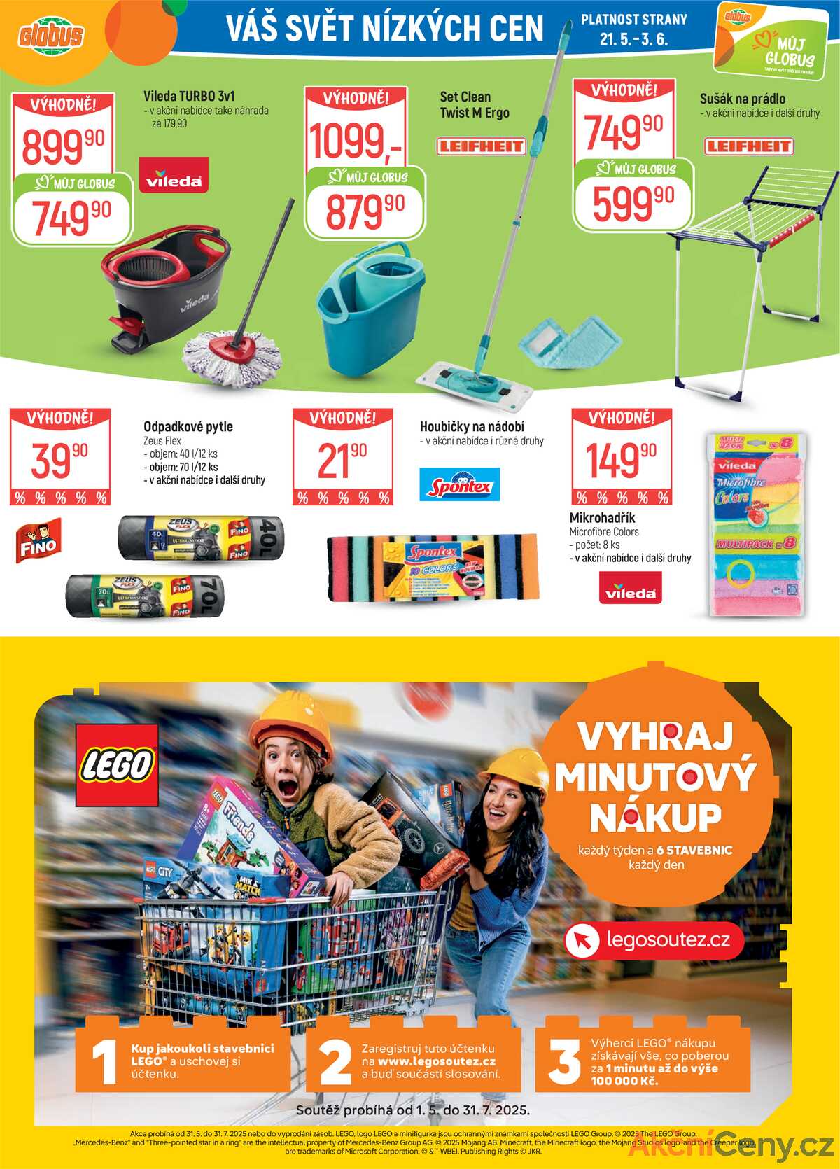 Akční leták Globus 21.5. - 27.5.2025 - Globus Praha - Štěrboholy strana 34