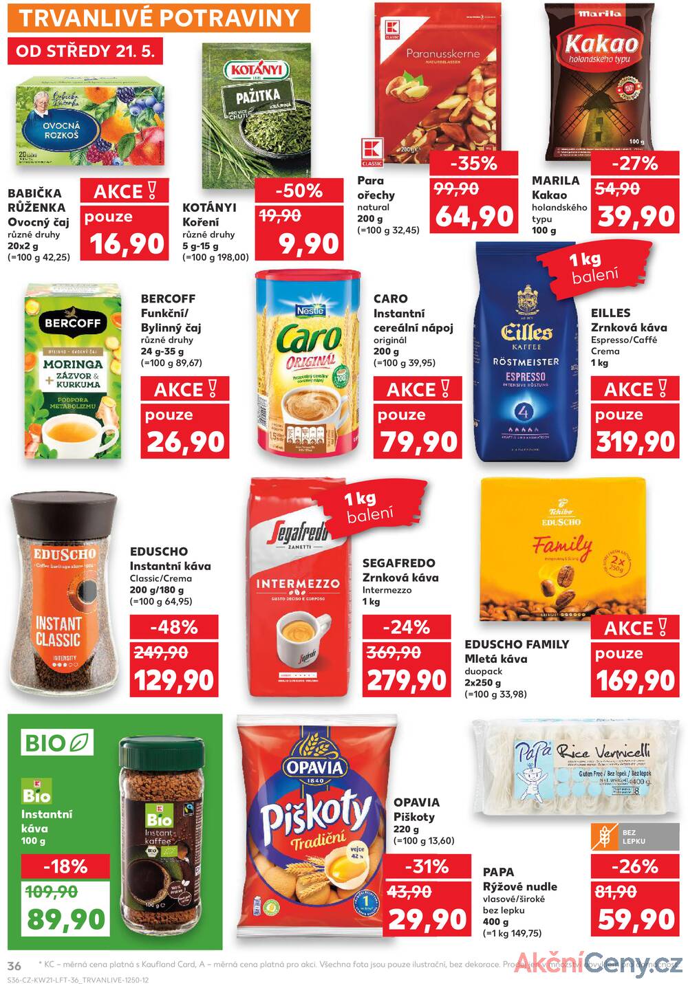 Leták Kaufland - Kaufland 21.5. - 27.5. - Kaufland - Prachatice - strana 36
