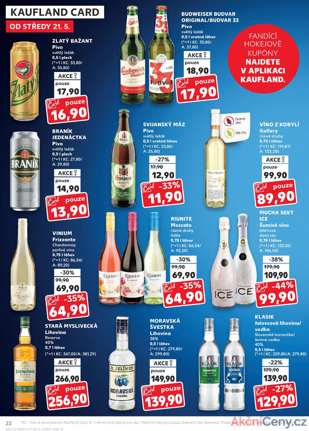 Leták Kaufland - Kaufland 21.5. - 27.5. - Kaufland - Litoměřice - strana 22