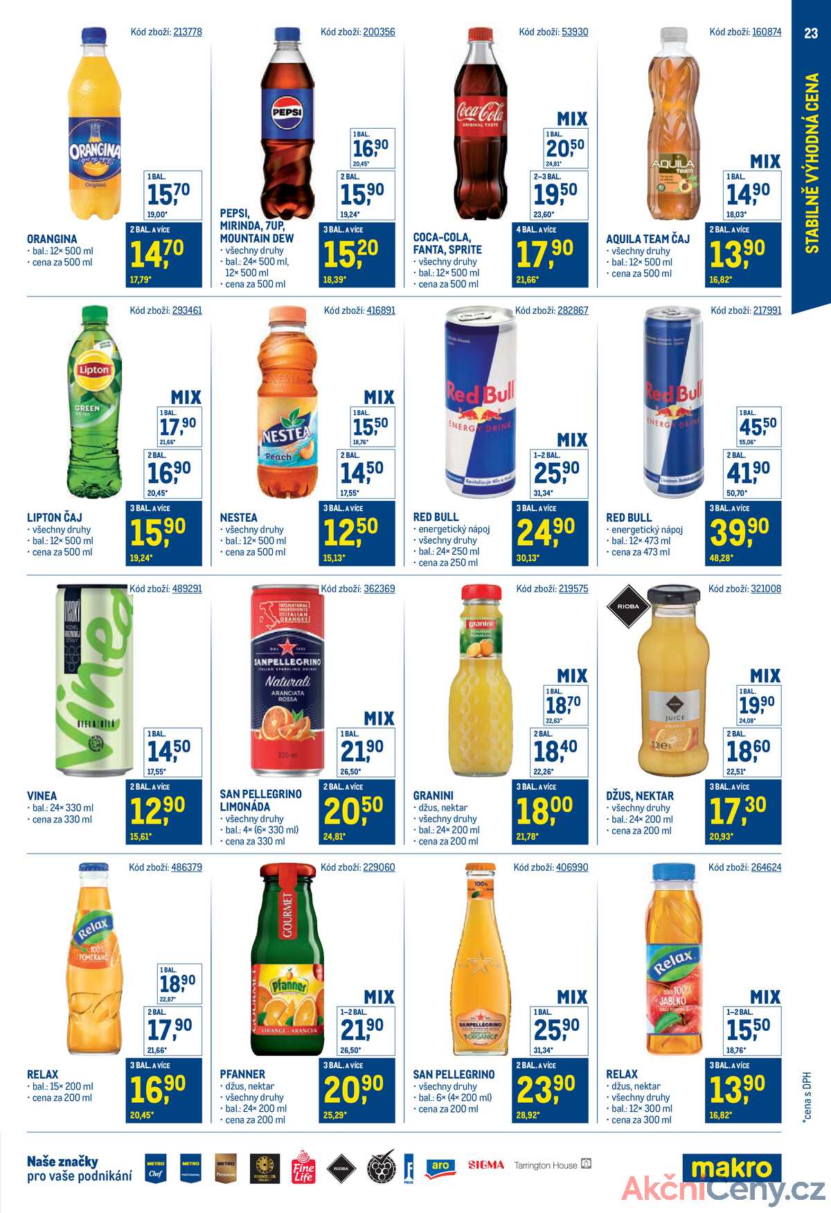 Makro Stabilně výhodná cena - gastronomie do 29.7. strana 23