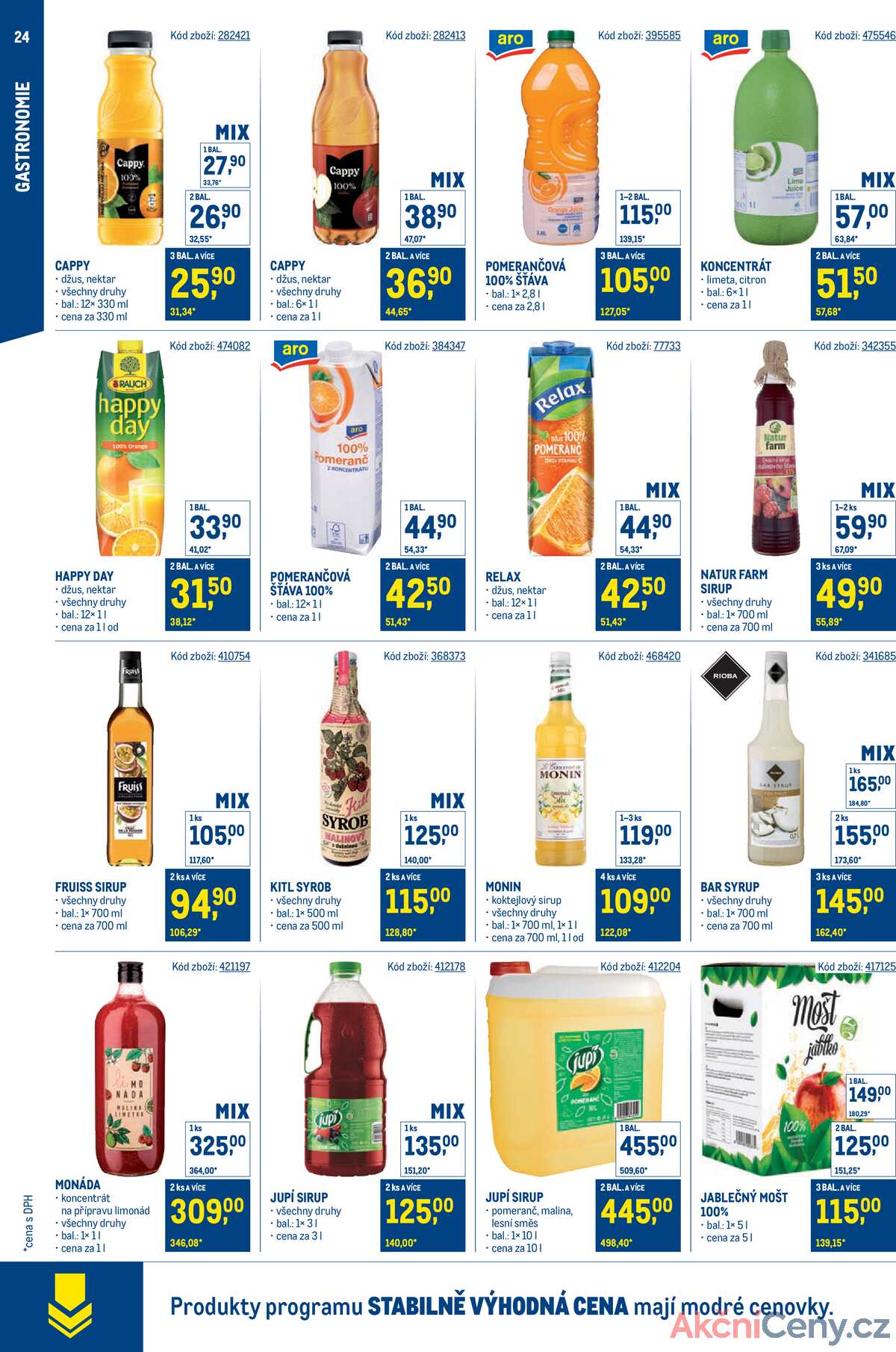 Makro Stabilně výhodná cena - gastronomie do 29.7. strana 24