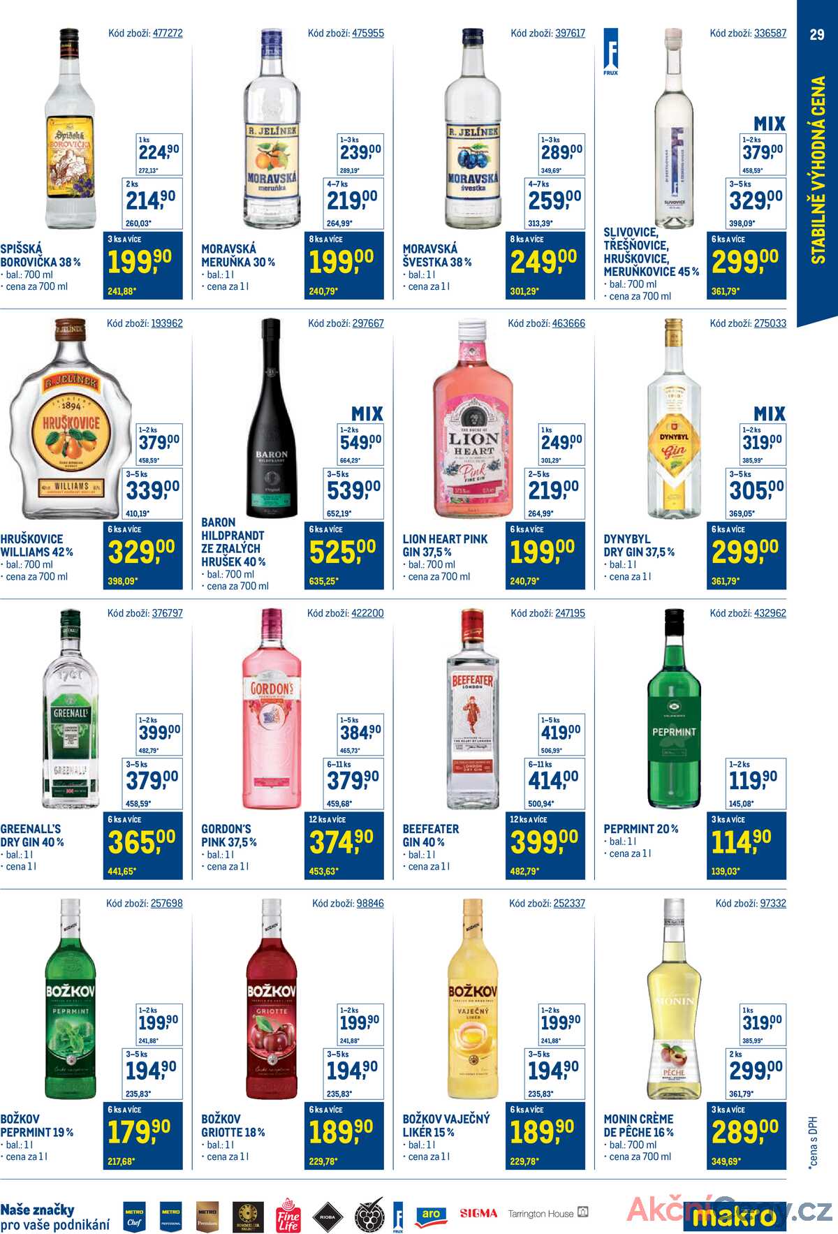 Makro Stabilně výhodná cena - gastronomie do 29.7. strana 29