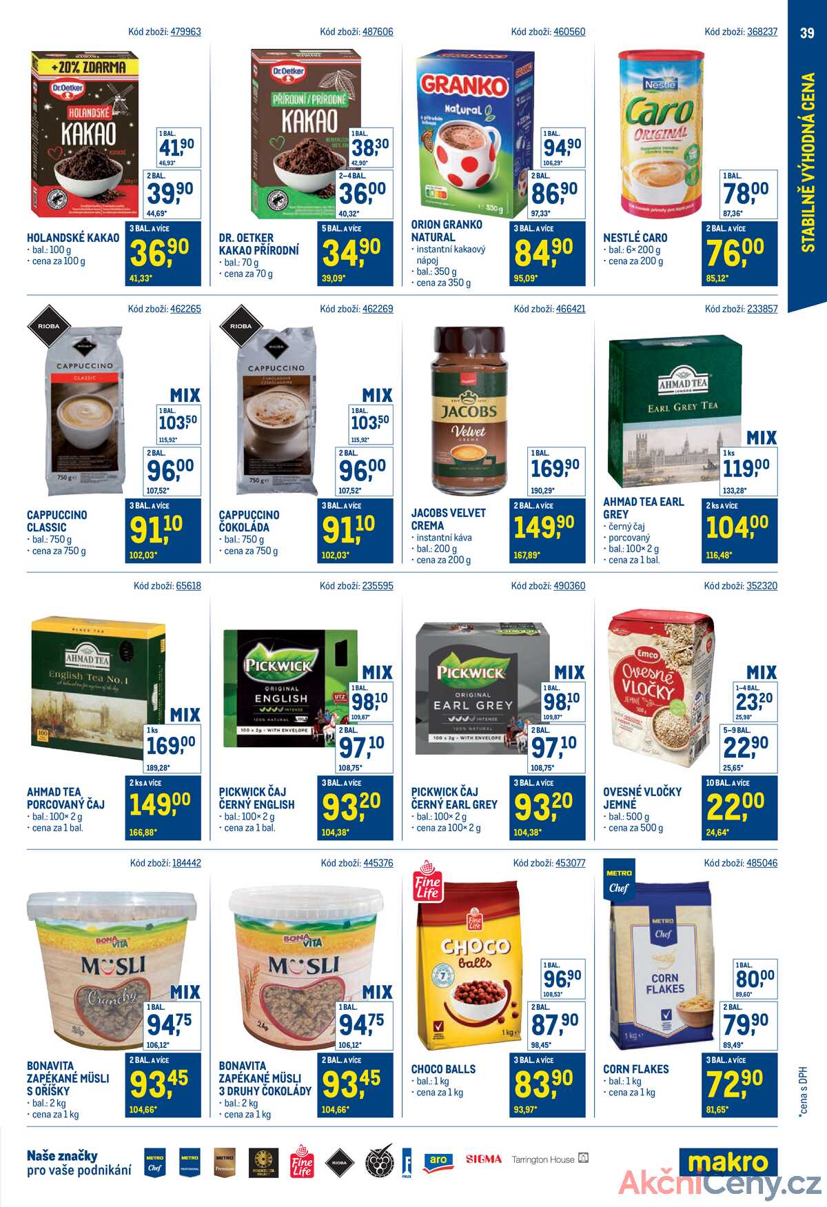 Makro Stabilně výhodná cena - gastronomie do 29.7. strana 39