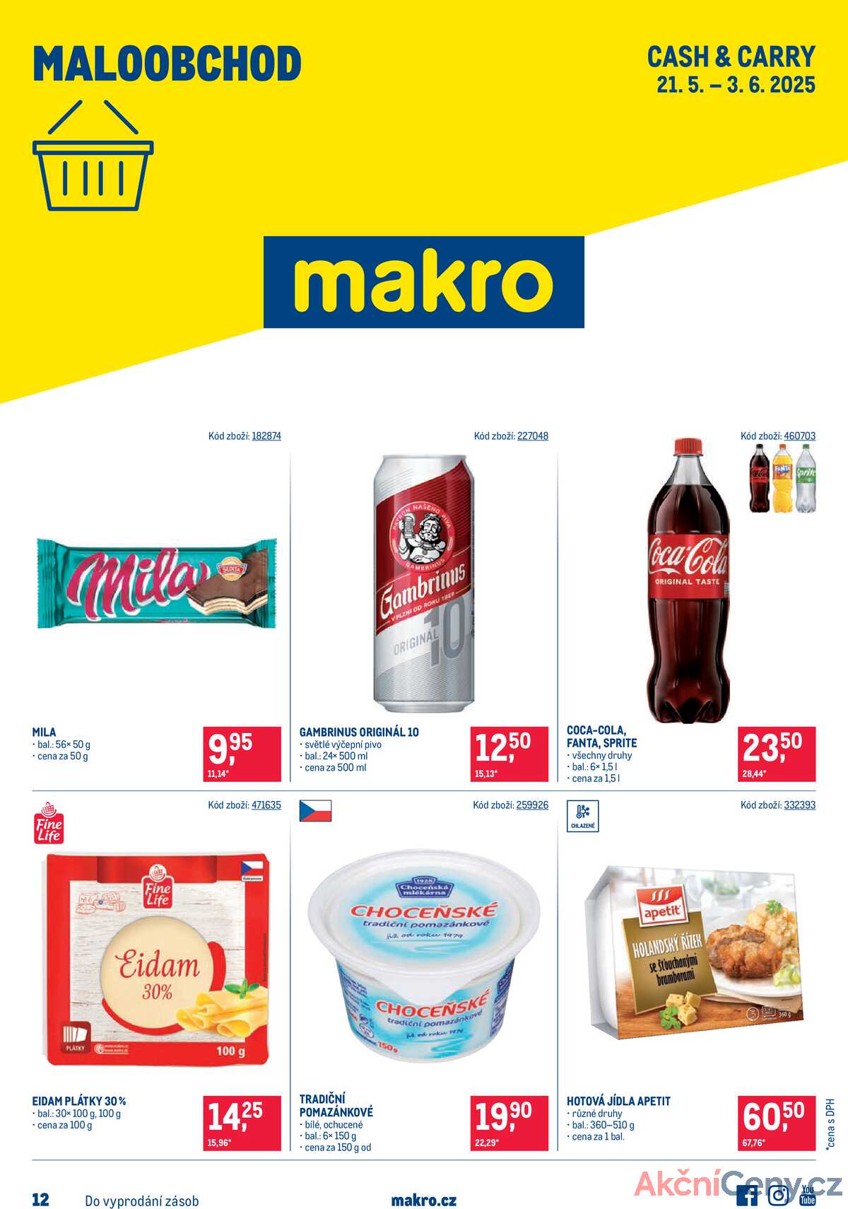MAKRO Maloobchod od 21.5. do 3.6.2025 strana 1