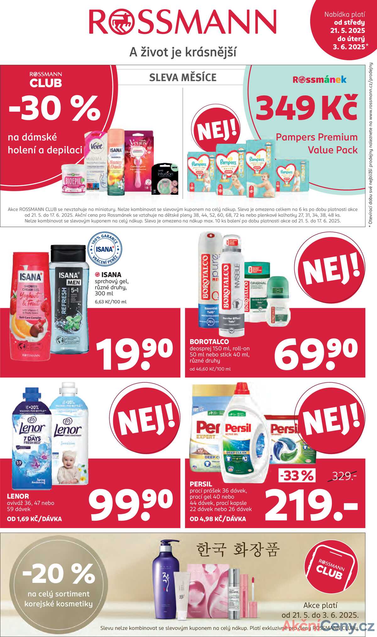 Rossmann od 21.5. do 3.6.2025 strana 1