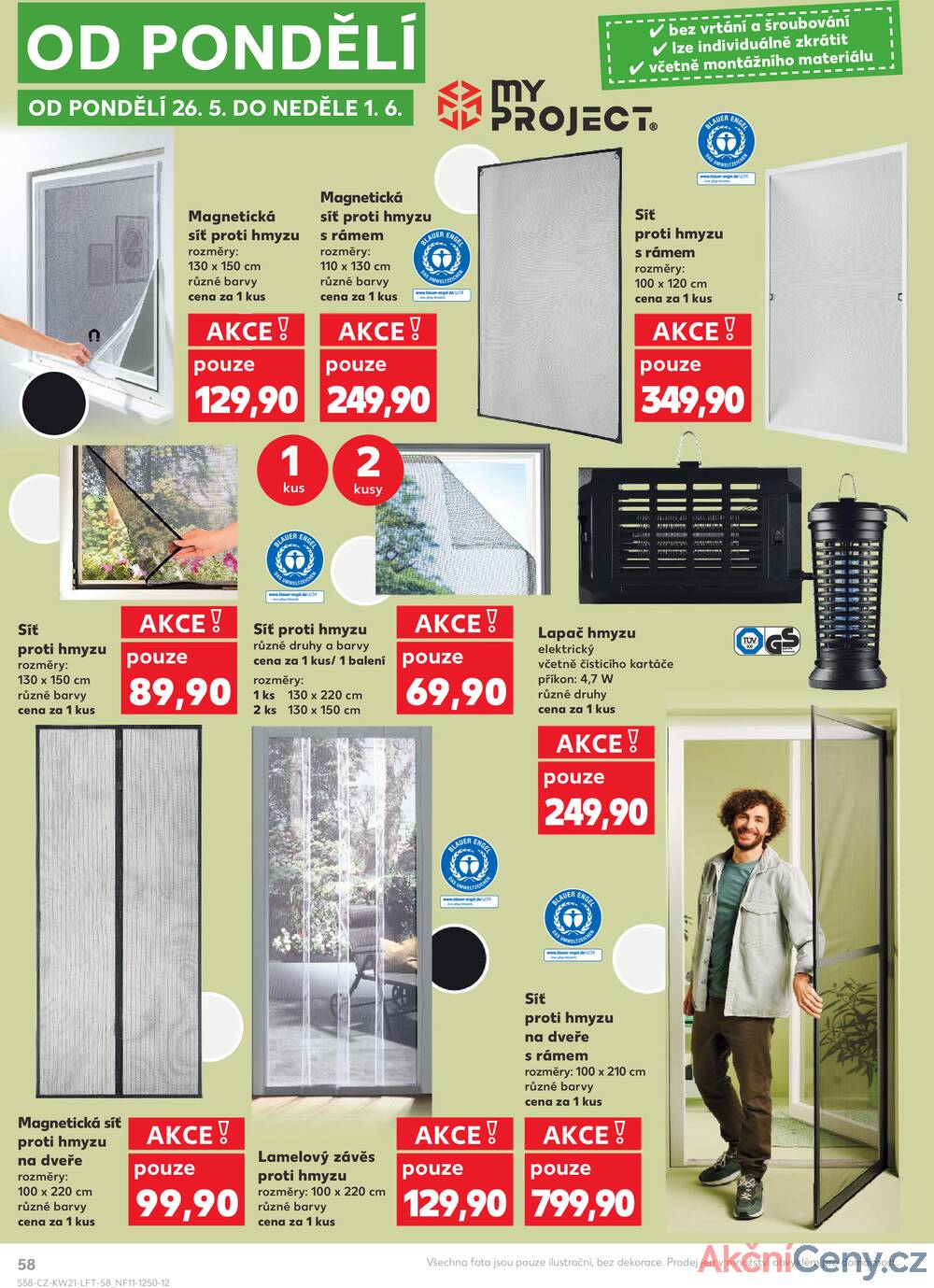 Leták Kaufland - Kaufland 21.5. - 27.5. - Kaufland Praha-Barrandov - strana 58