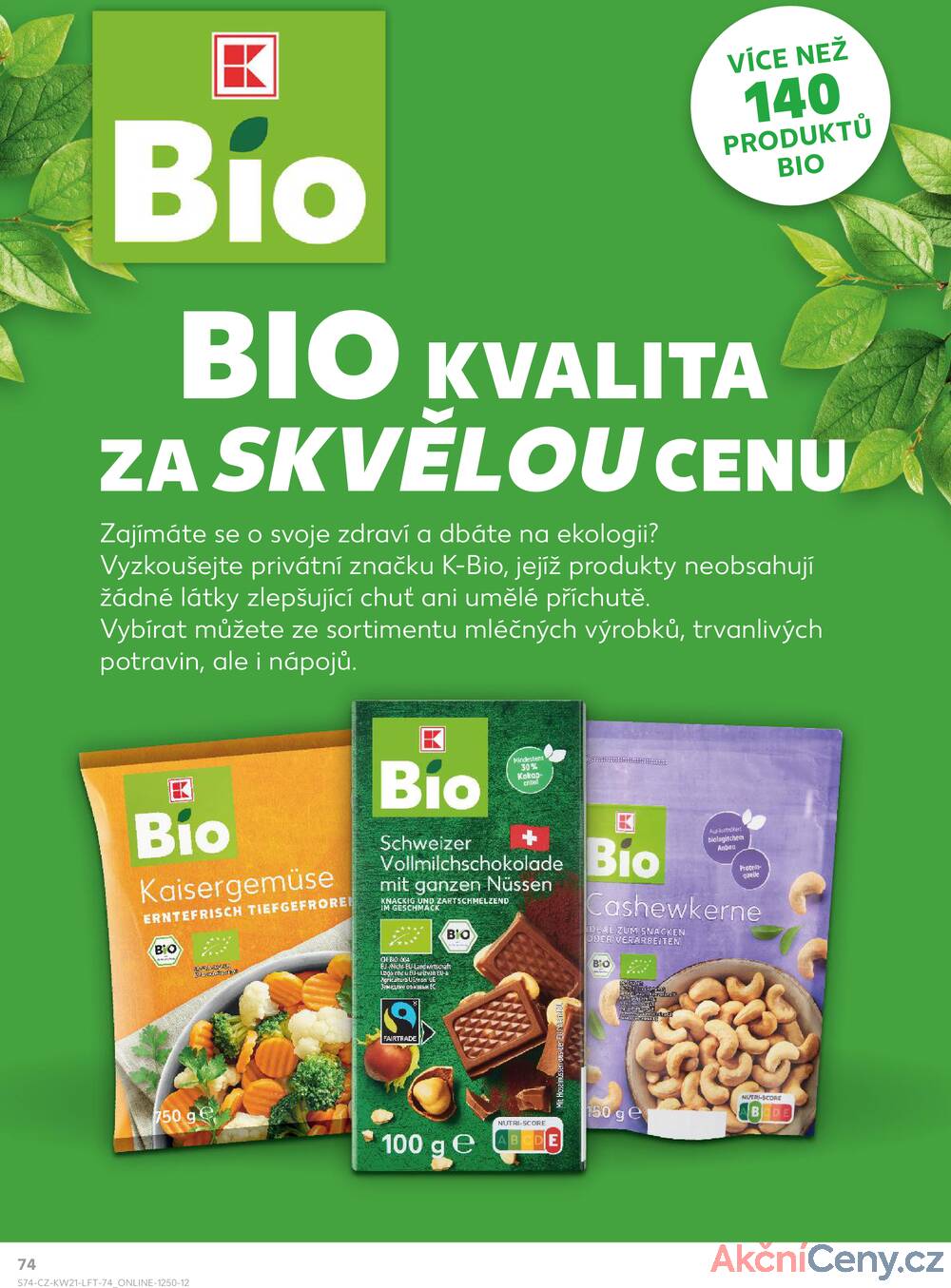 Leták Kaufland - Kaufland 21.5. - 27.5. - Kaufland Praha-Barrandov - strana 74