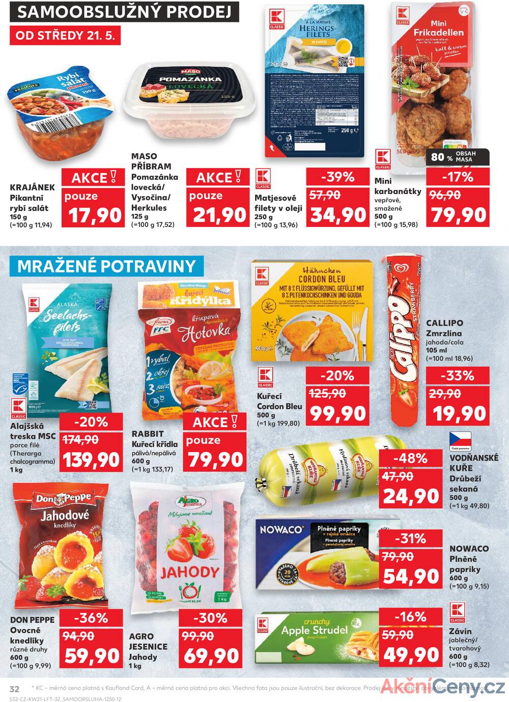 Leták Kaufland - Kaufland 21.5. - 27.5. - Kaufland - Slaný - strana 32