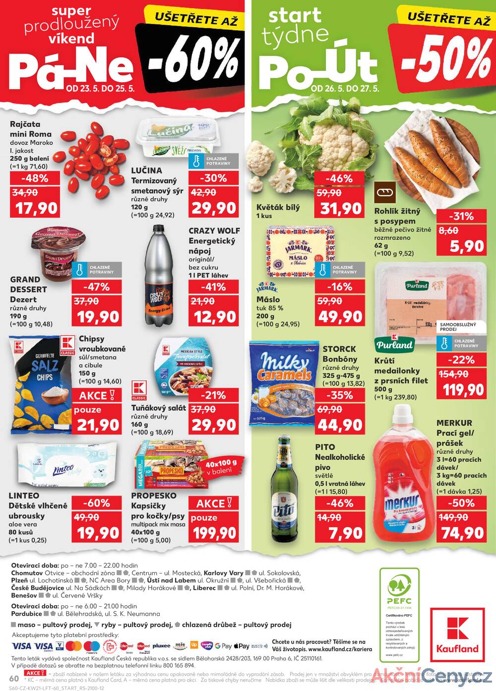 Leták Kaufland - Kaufland 21.5. - 27.5. - Kaufland - Ústí nad Labem (Okružní) - strana 60