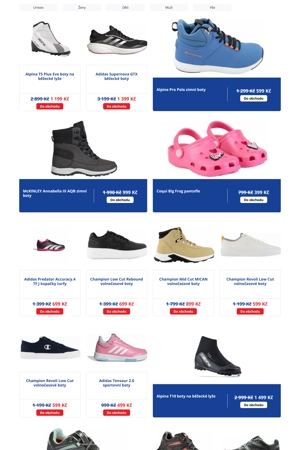 Intersport Boty - 20. 5. 2025