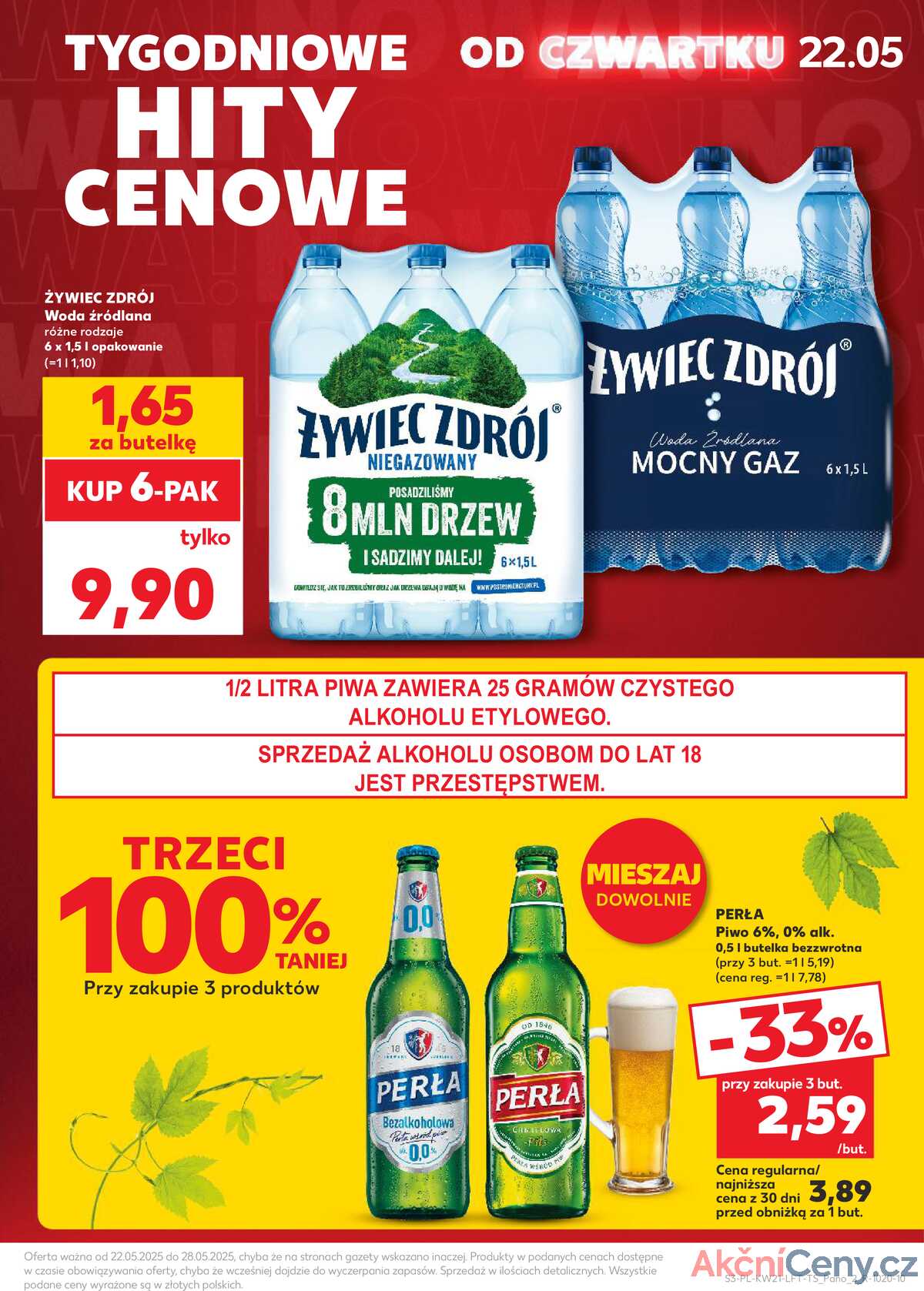 Leták Kaufland Polsko 22.5.-28.5.2025 - Noviny týdne strana 3