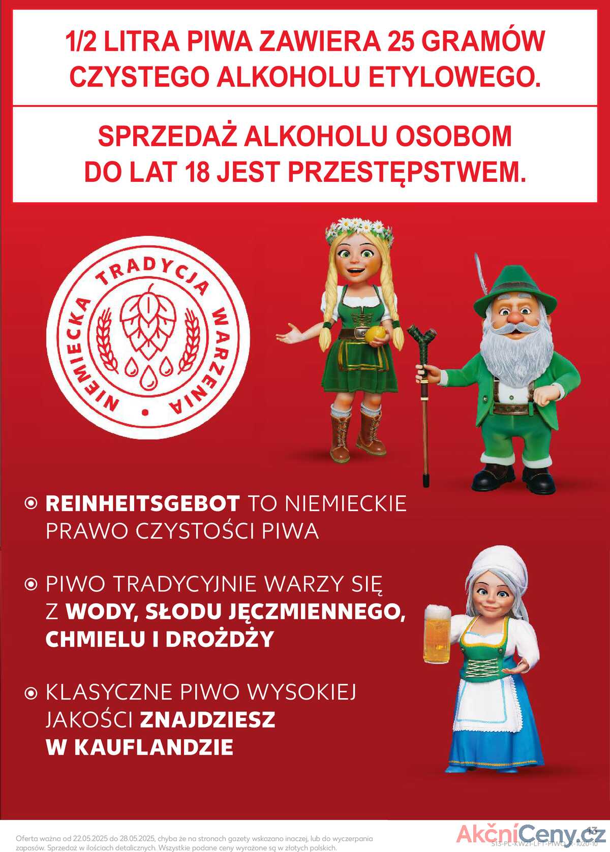 Leták Kaufland Polsko 22.5.-28.5.2025 - Noviny týdne strana 13