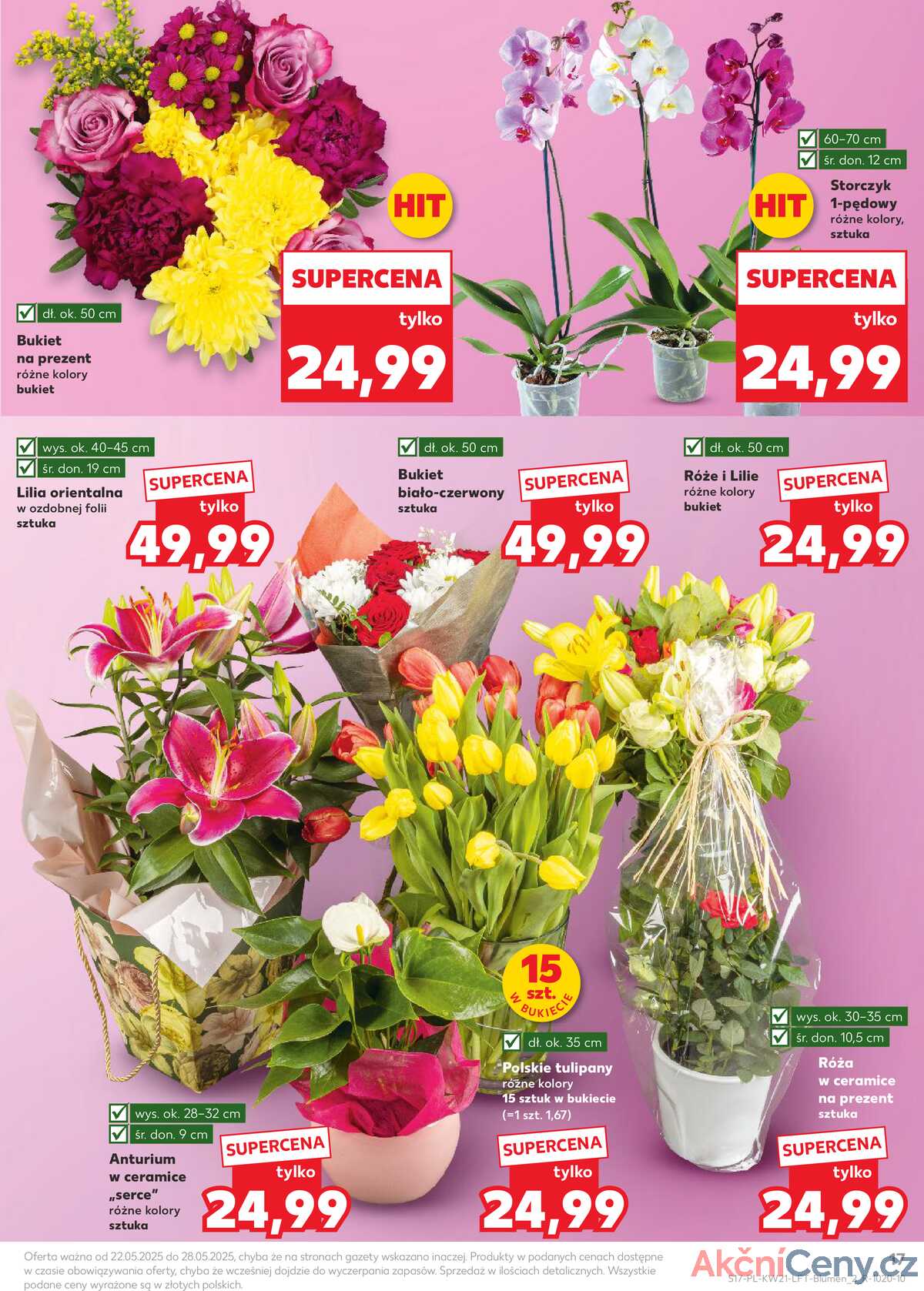 Leták Kaufland Polsko 22.5.-28.5.2025 - Noviny týdne strana 17