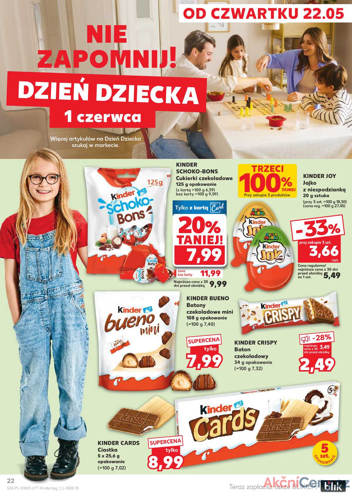 Leták Kaufland Polsko 22.5.-28.5.2025 - Noviny týdne strana 22