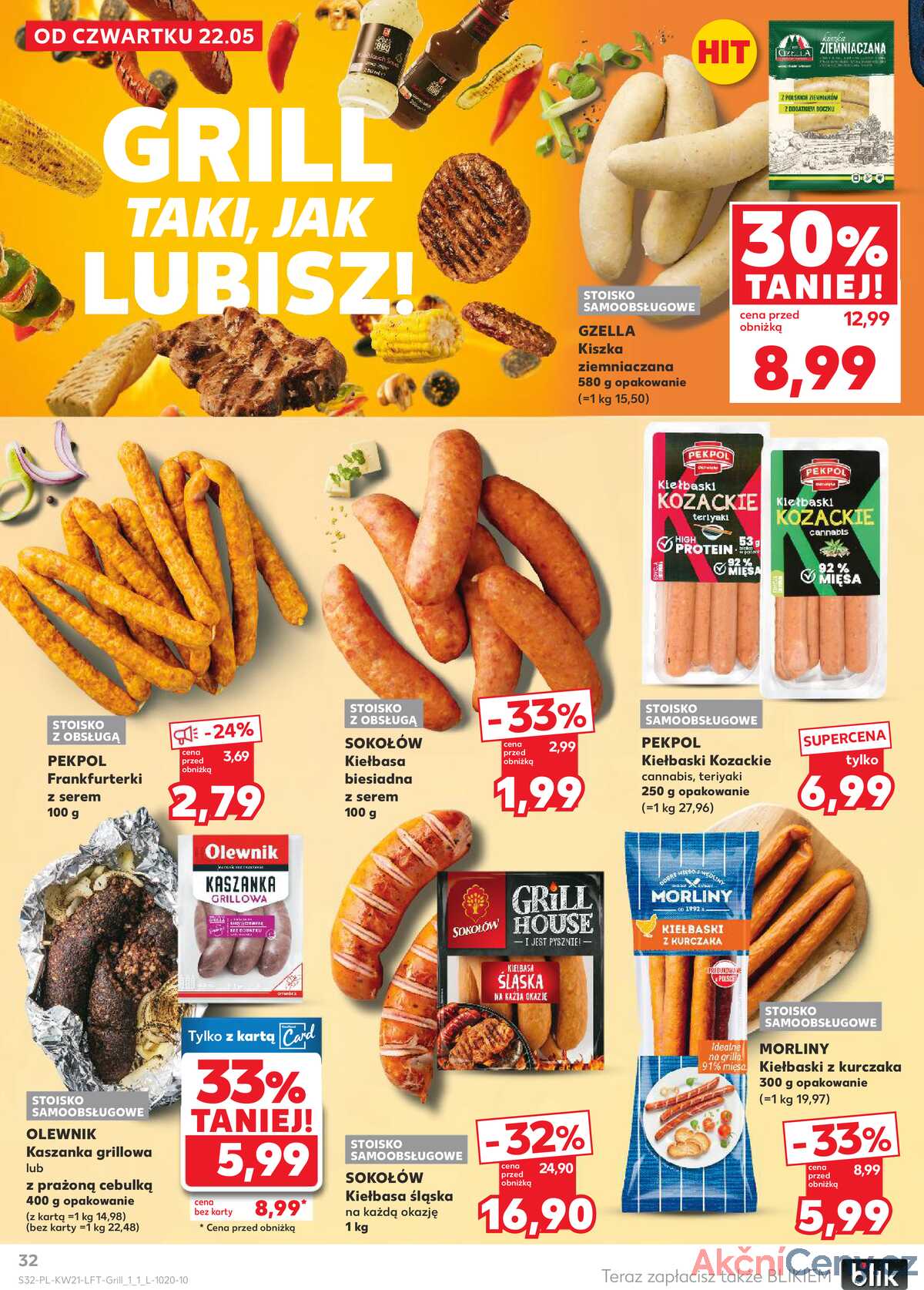 Leták Kaufland Polsko 22.5.-28.5.2025 - Noviny týdne strana 32
