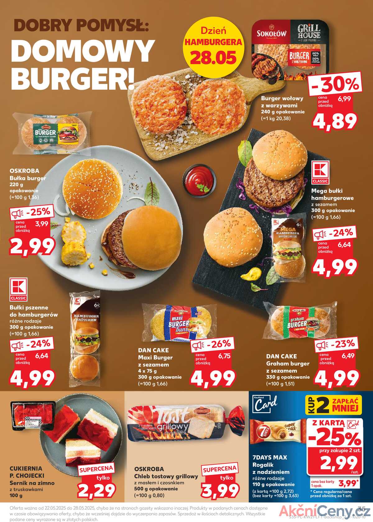 Leták Kaufland Polsko 22.5.-28.5.2025 - Noviny týdne strana 35