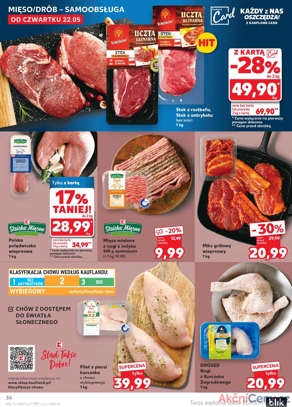 Leták Kaufland Polsko 22.5.-28.5.2025 - Noviny týdne strana 36