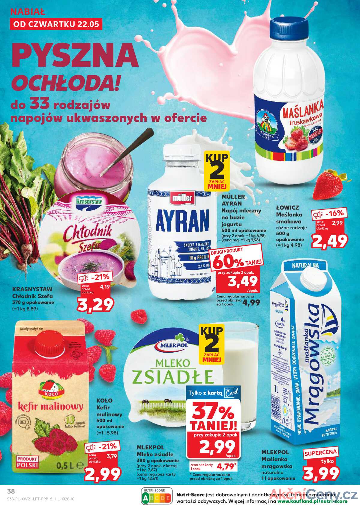 Leták Kaufland Polsko 22.5.-28.5.2025 - Noviny týdne strana 38