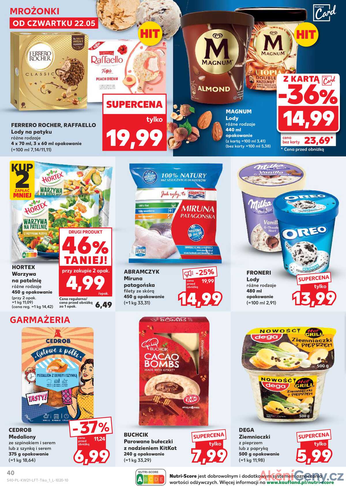 Leták Kaufland Polsko 22.5.-28.5.2025 - Noviny týdne strana 40