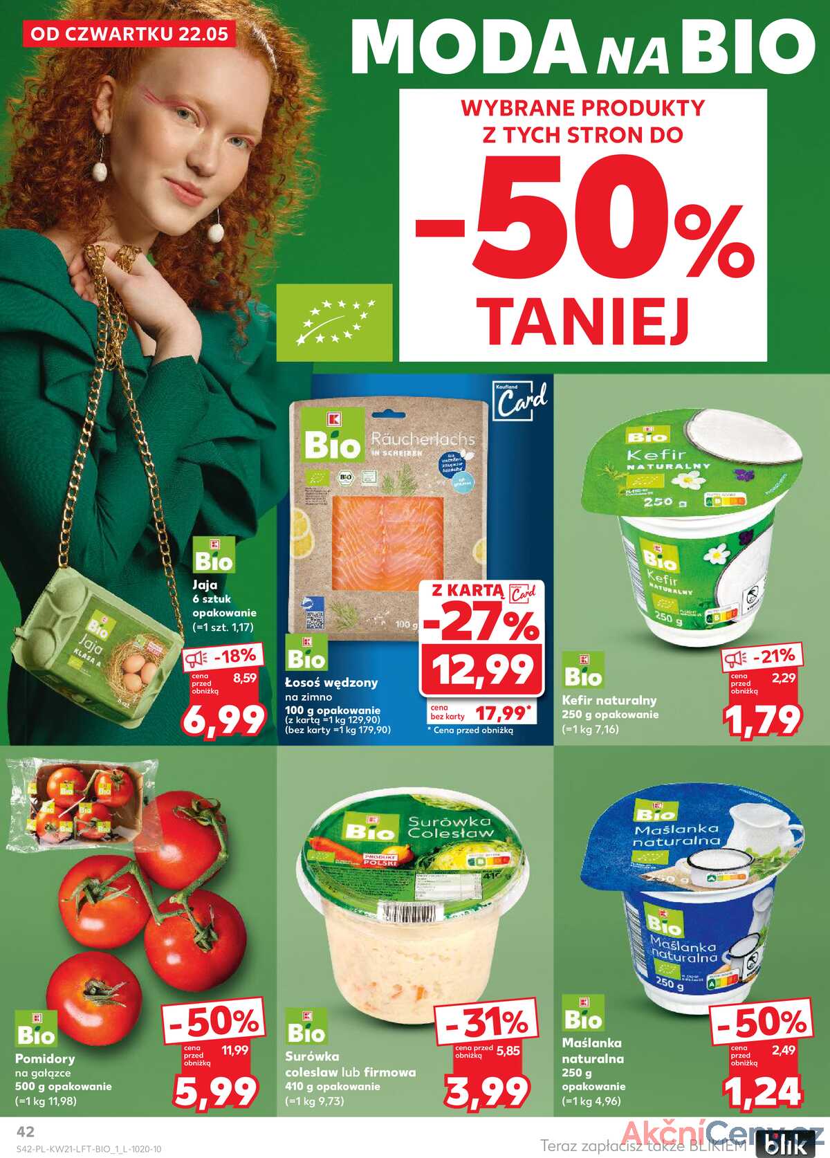 Leták Kaufland Polsko 22.5.-28.5.2025 - Noviny týdne strana 42