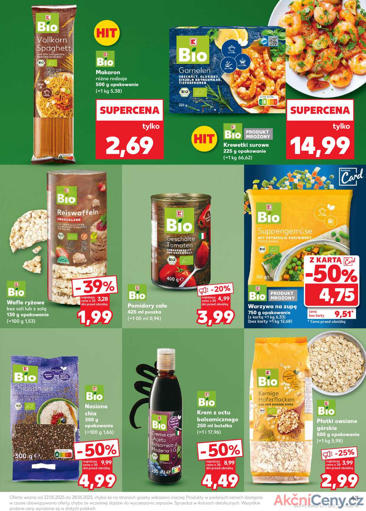 Leták Kaufland Polsko 22.5.-28.5.2025 - Noviny týdne strana 43