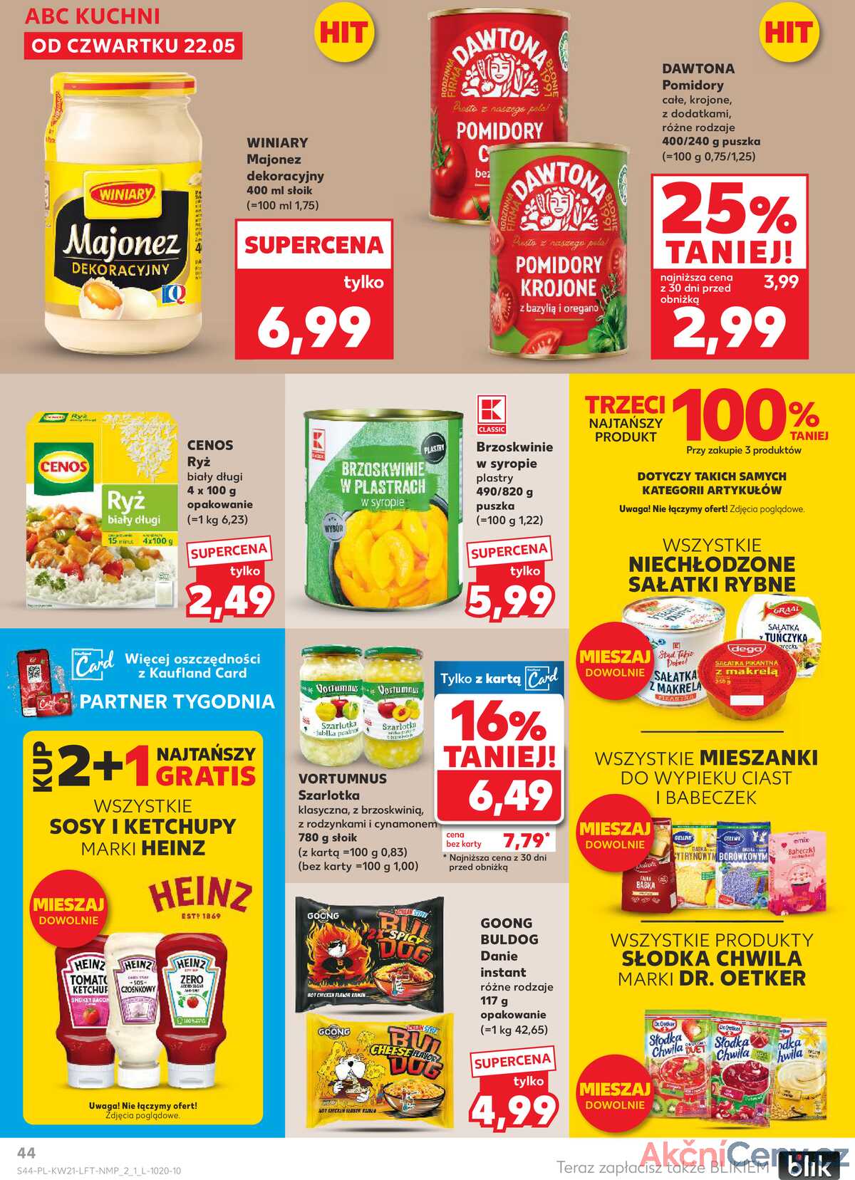 Leták Kaufland Polsko 22.5.-28.5.2025 - Noviny týdne strana 44