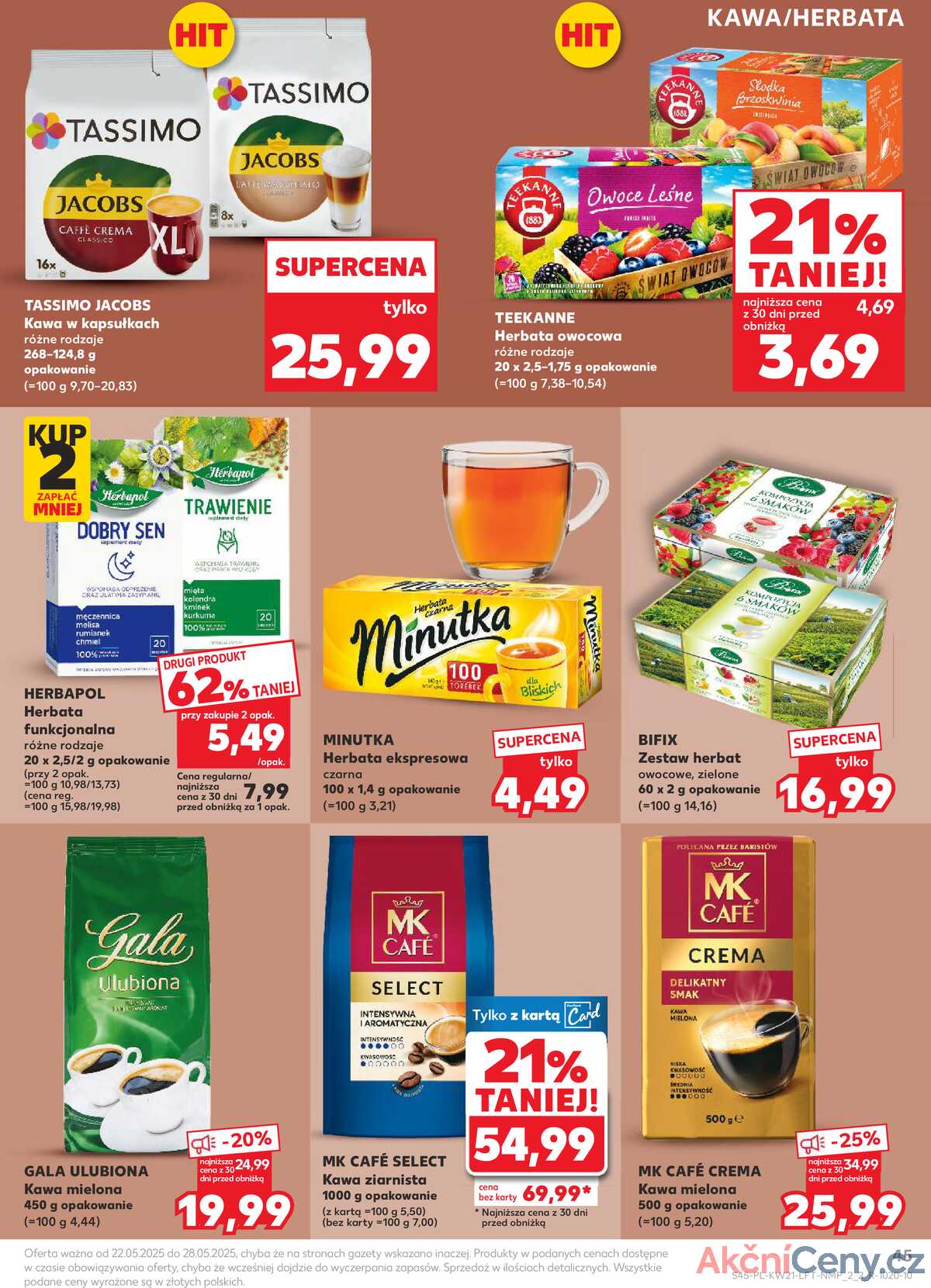 Leták Kaufland Polsko 22.5.-28.5.2025 - Noviny týdne strana 45