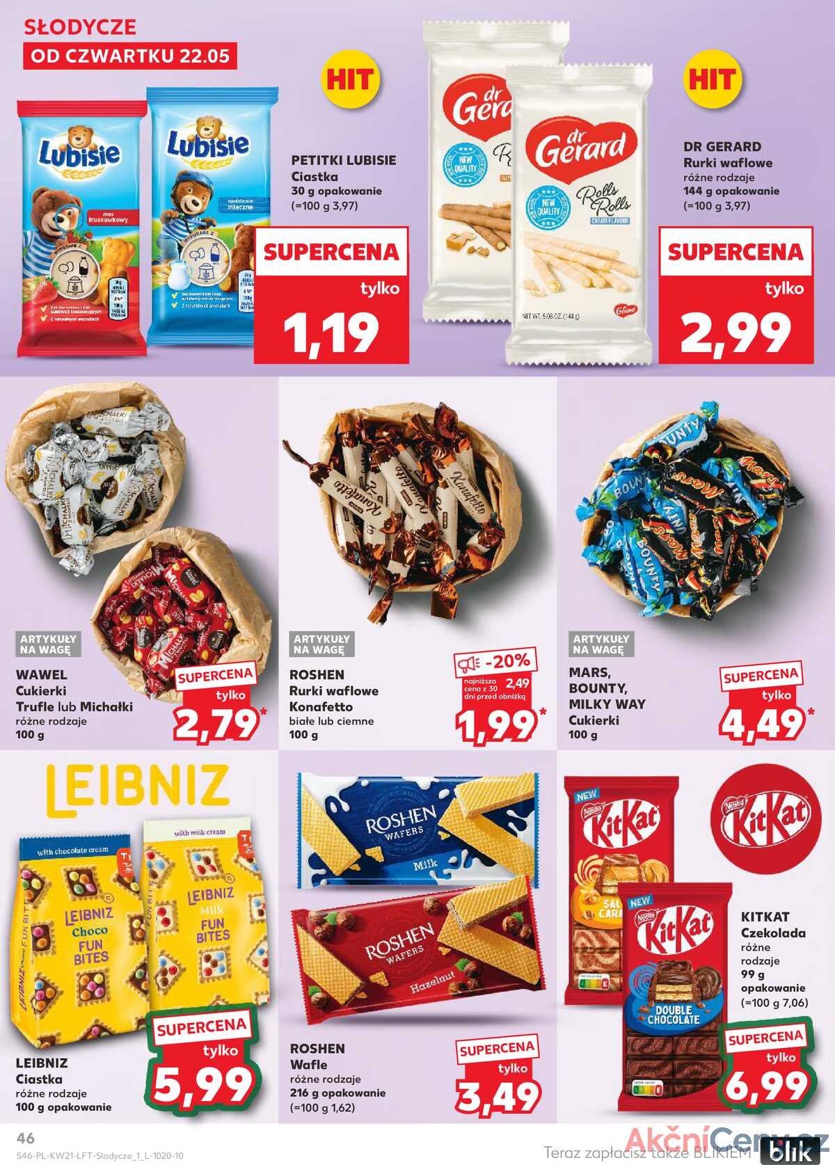 Leták Kaufland Polsko 22.5.-28.5.2025 - Noviny týdne strana 46