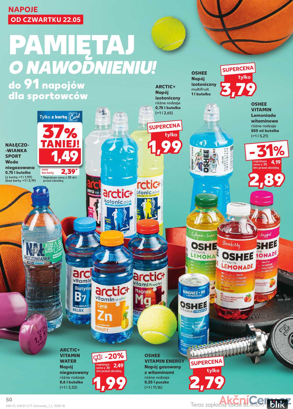 Leták Kaufland Polsko 22.5.-28.5.2025 - Noviny týdne strana 50